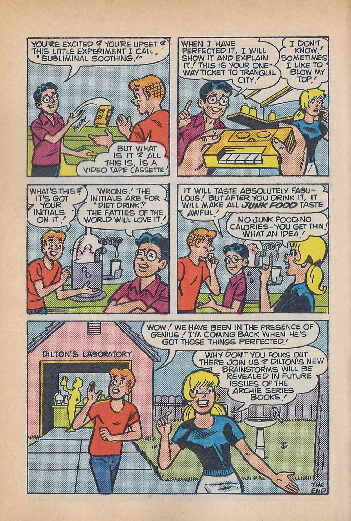 Read online Jughead Jones Comics Digest comic -  Issue #58 - 72