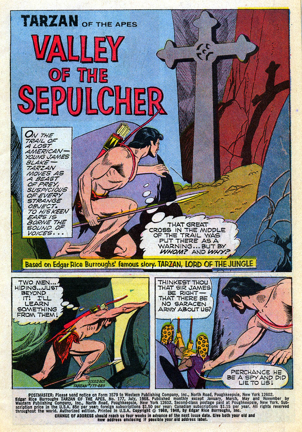Read online Tarzan (1962) comic -  Issue #177 - 3