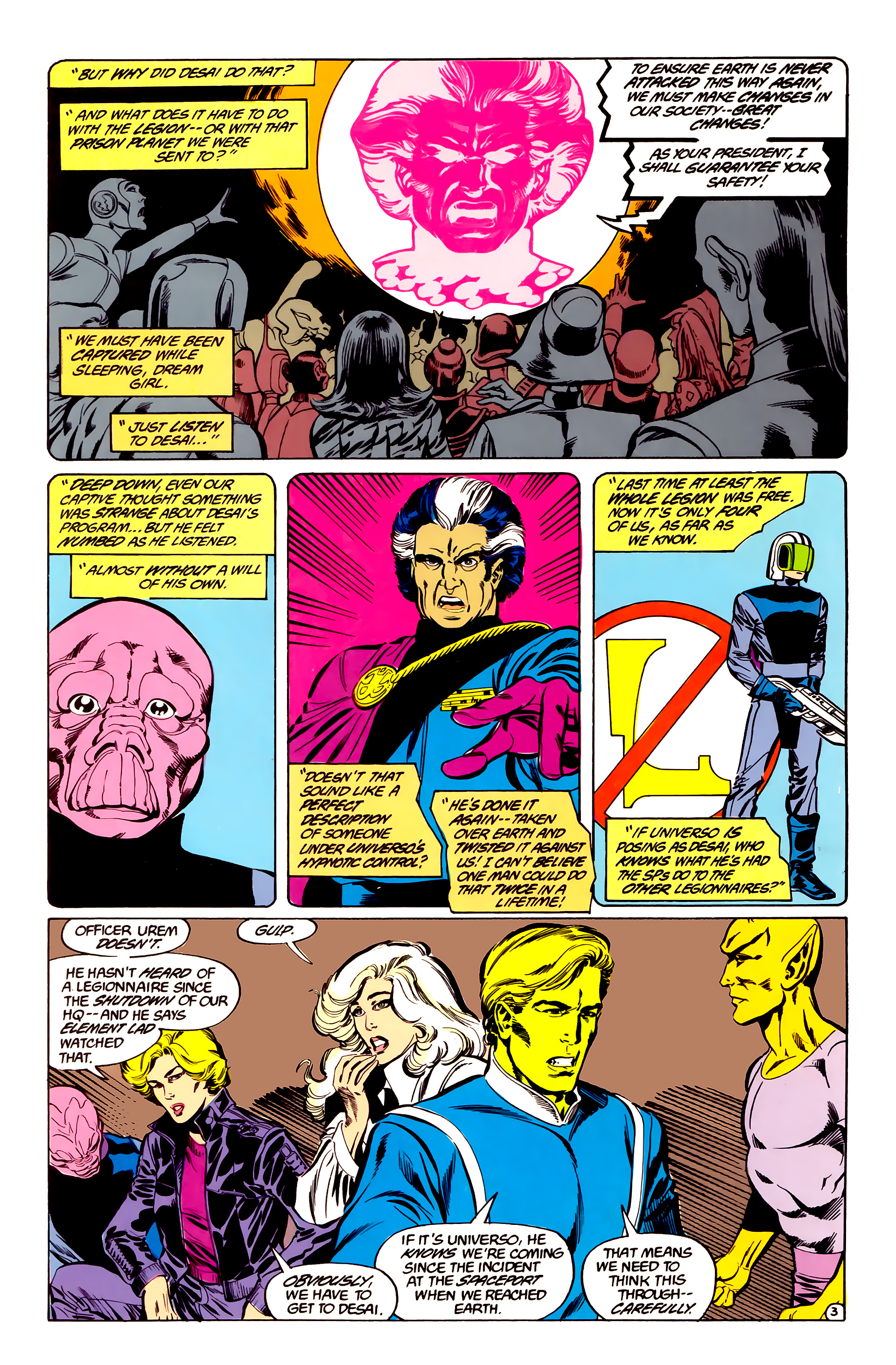 Read online Legion of Super-Heroes (1984) comic -  Issue #35 - 4