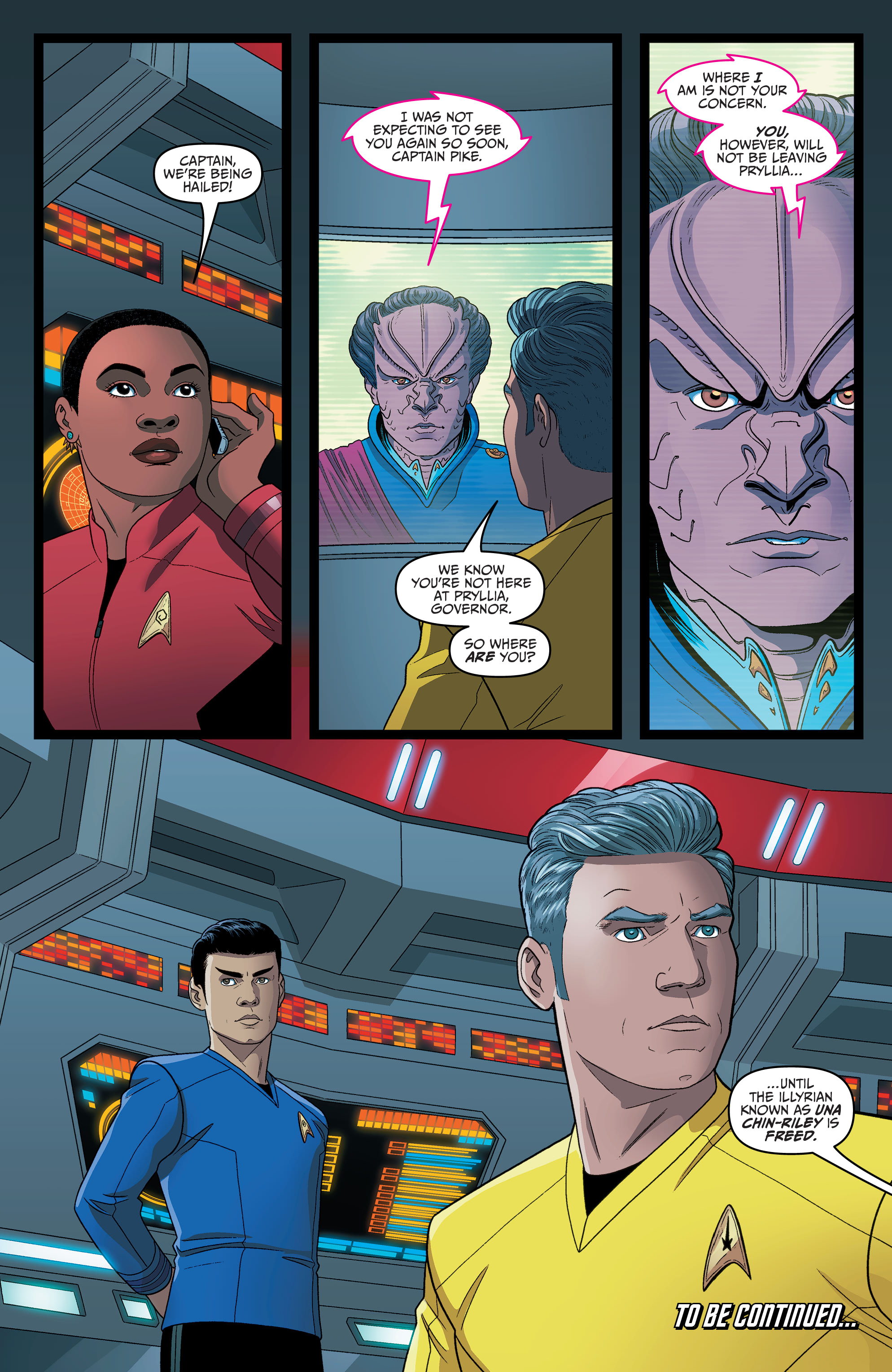 Read online Star Trek: Strange New Worlds - The Illyrian Enigma comic -  Issue #1 - 21