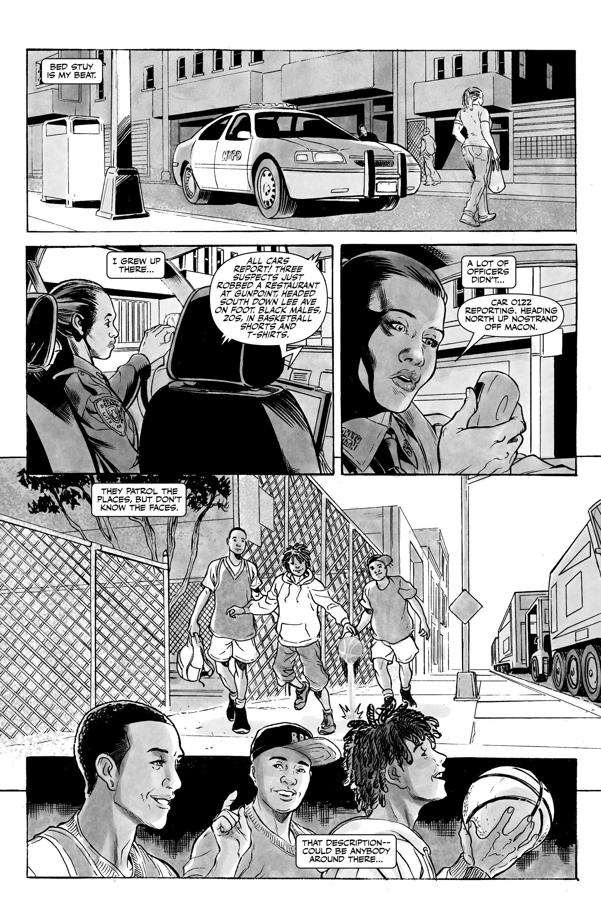 Read online Black comic -  Issue #1 - 4