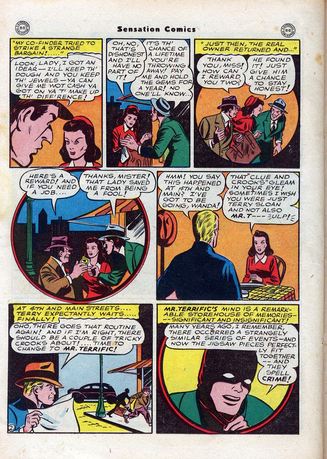 Read online Sensation (Mystery) Comics comic -  Issue #48 - 30