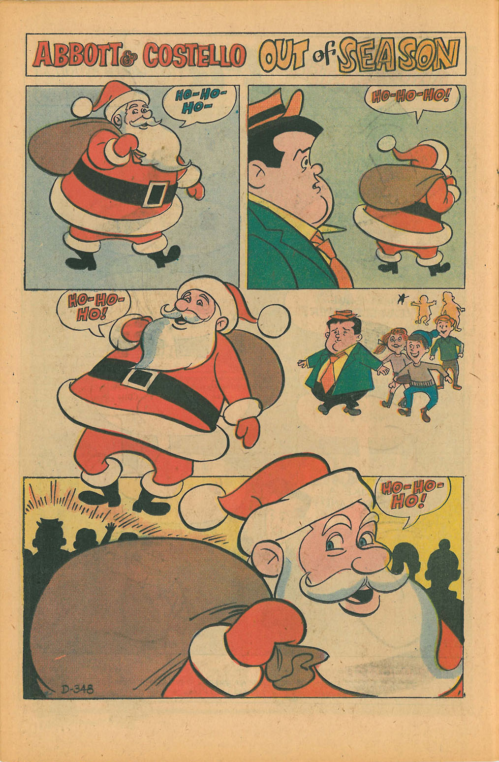 Read online Abbott & Costello comic -  Issue #16 - 16