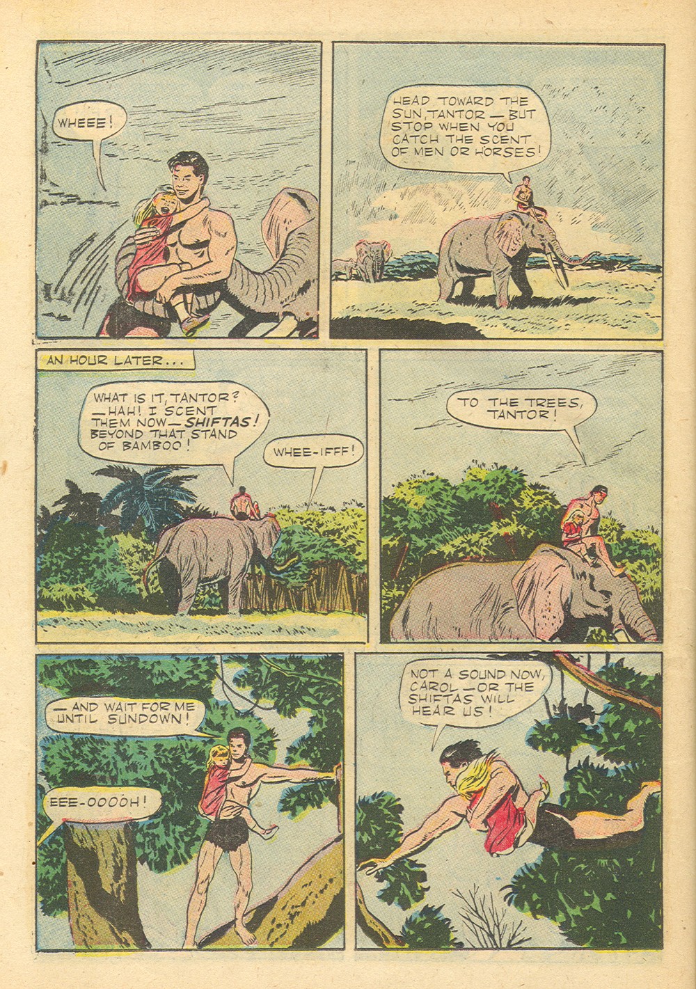 Read online Tarzan (1948) comic -  Issue #23 - 38