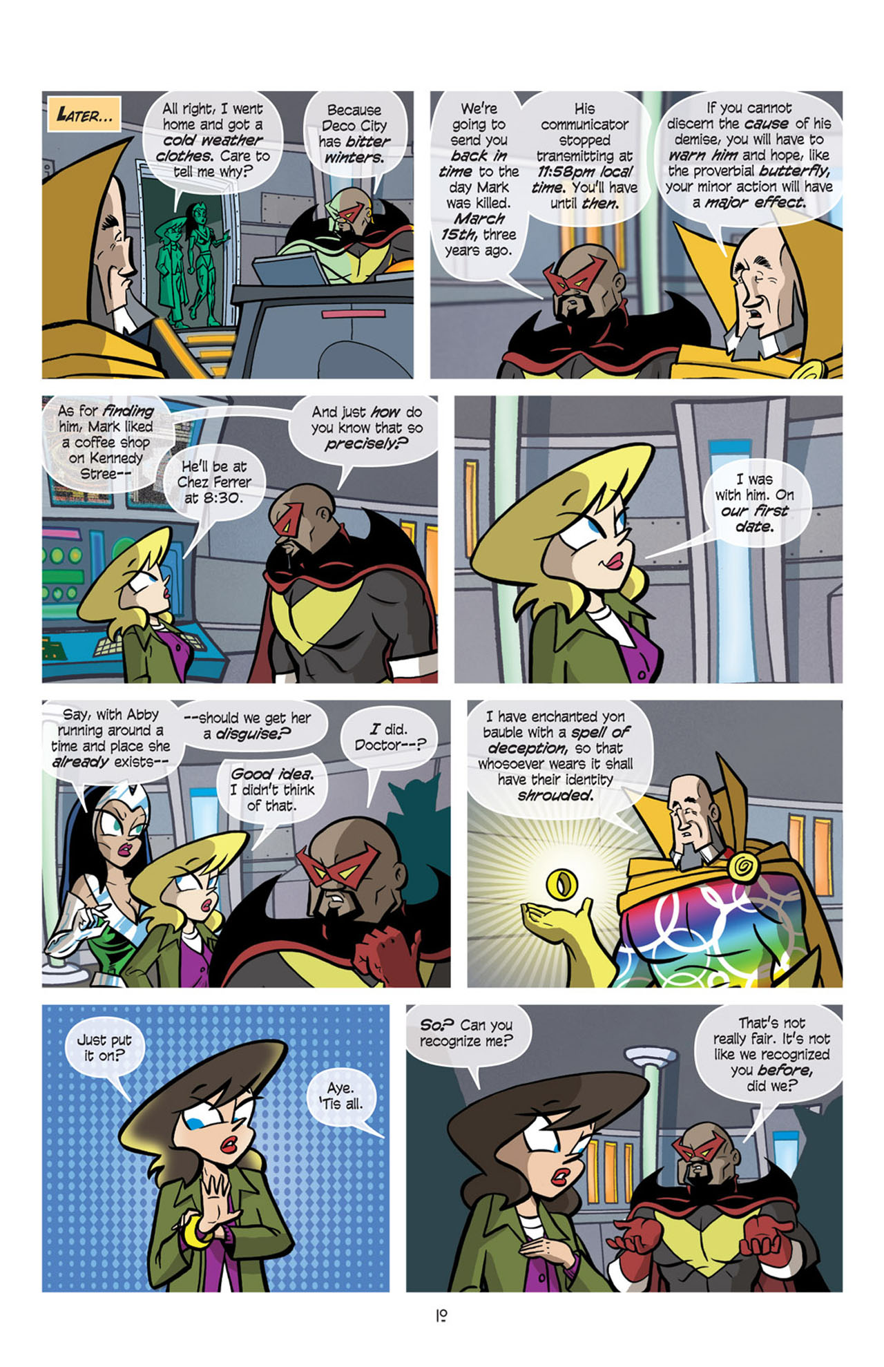 Read online Love and Capes comic -  Issue #12 - 13