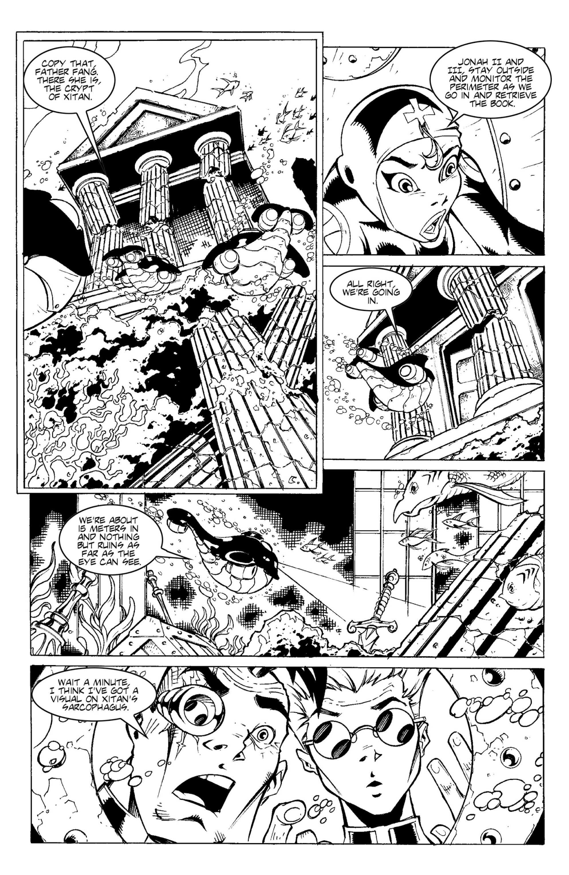 Read online Warrior Nun Areala: Armor of God comic -  Issue # TPB - 46