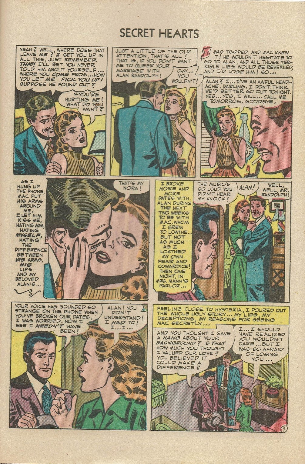 Read online Secret Hearts comic -  Issue #9 - 33