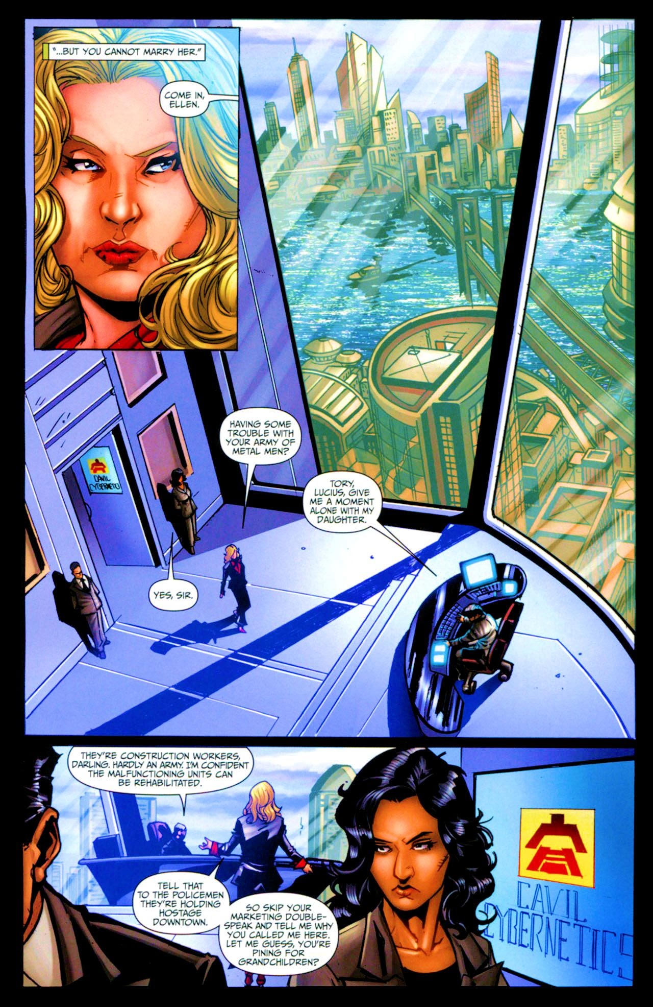 Read online Battlestar Galactica: The Final Five comic -  Issue #3 - 6