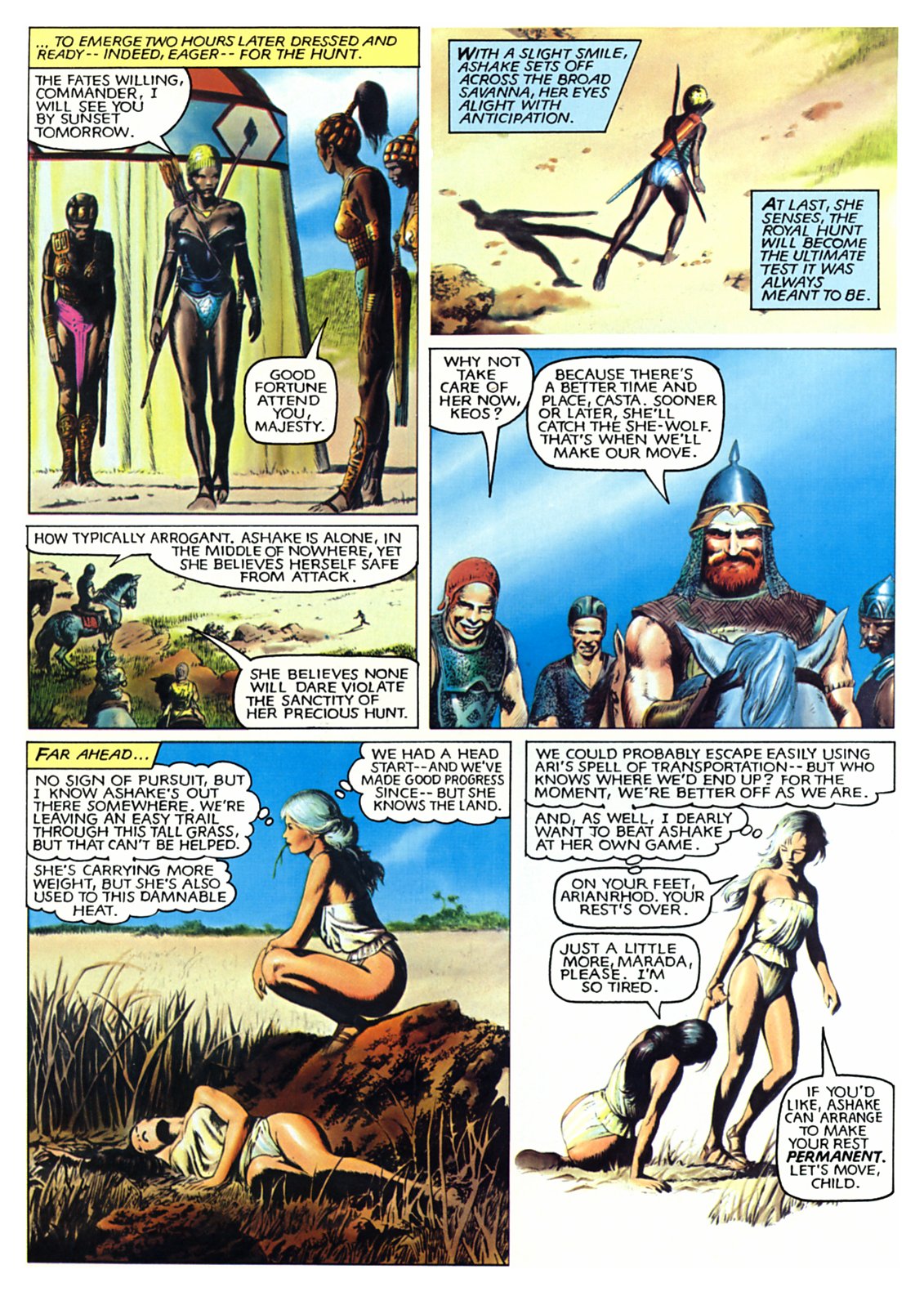 Read online Marvel Graphic Novel comic -  Issue #21 - Marada the She-Wolf - 52