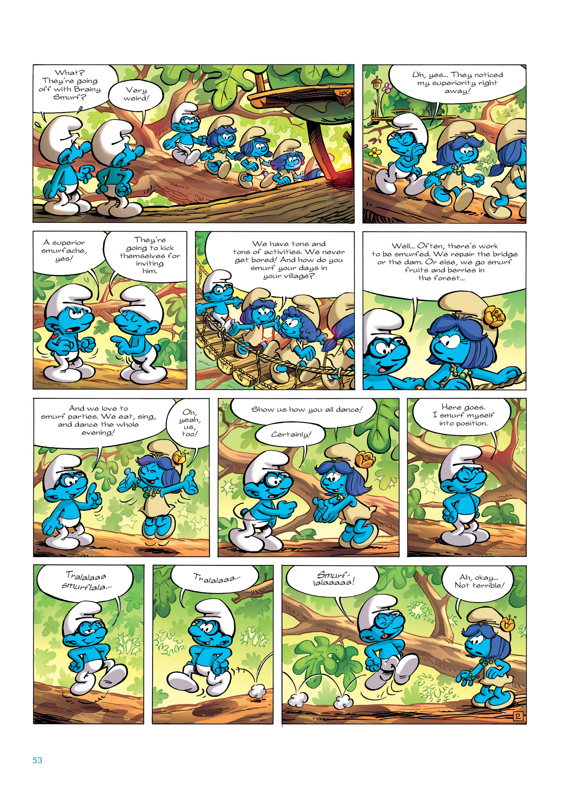 Read online The Smurfs comic -  Issue #23 - 53