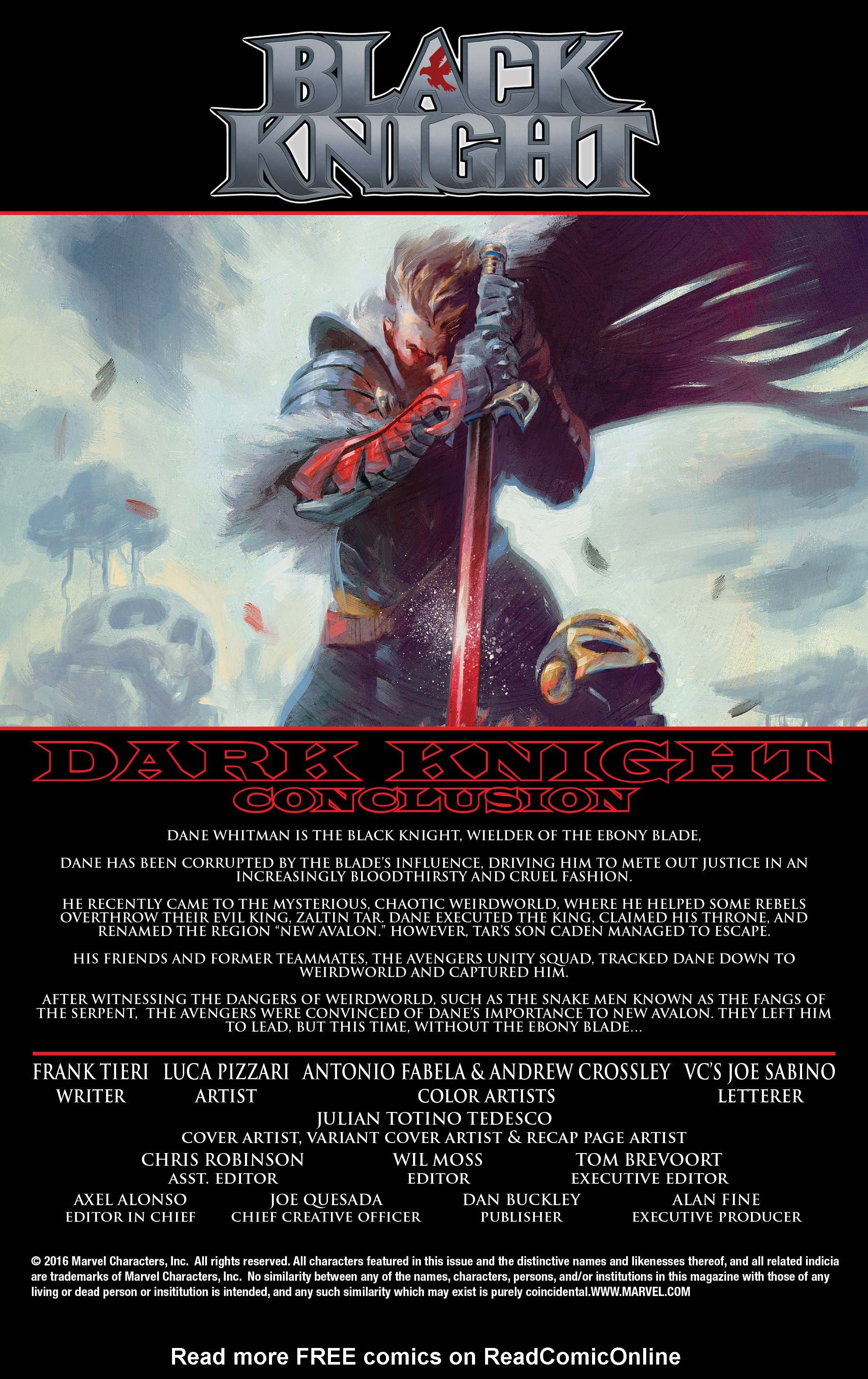 Read online Black Knight (2016) comic -  Issue #5 - 2