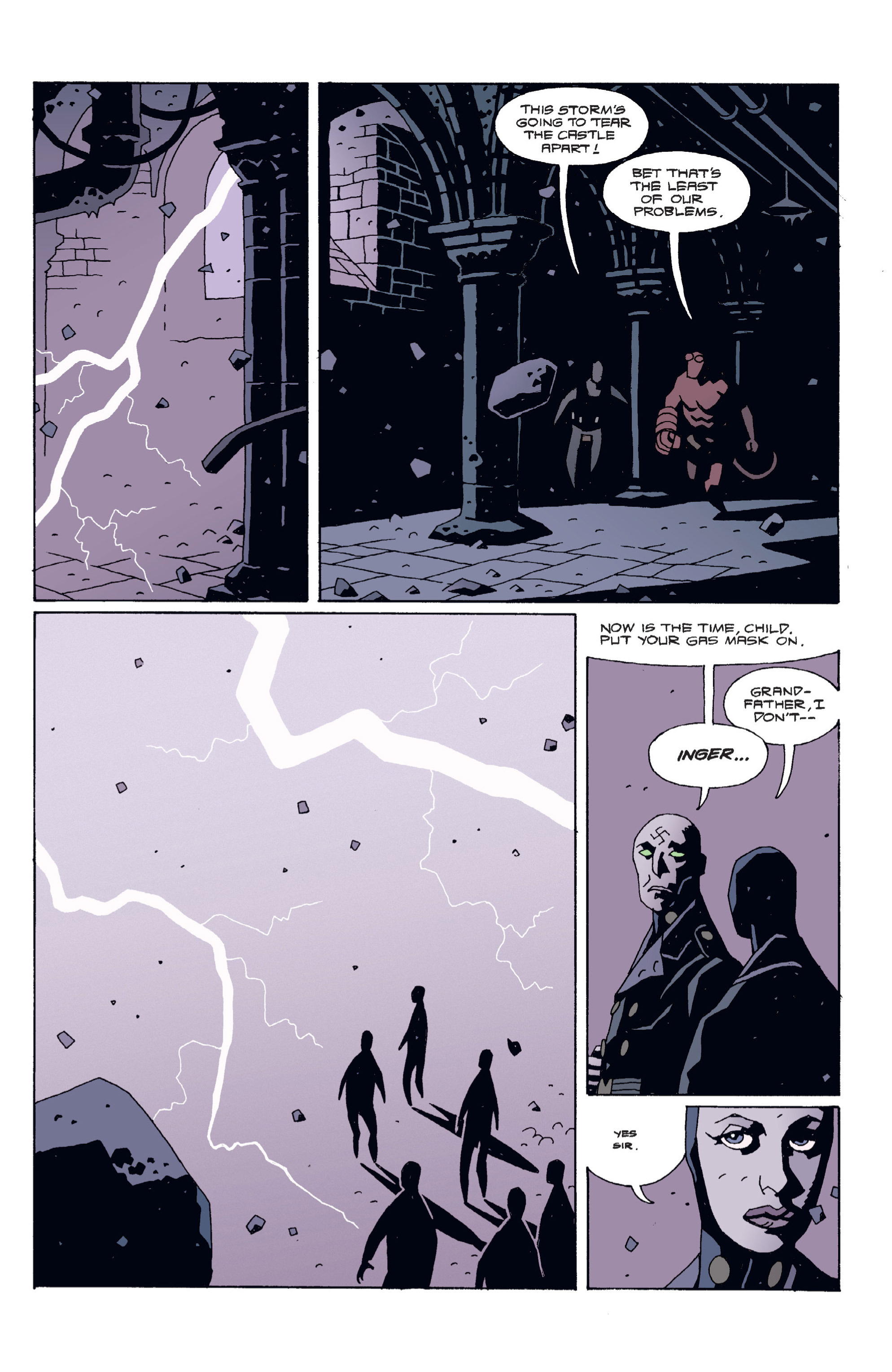 Read online Hellboy comic -  Issue #5 - 74