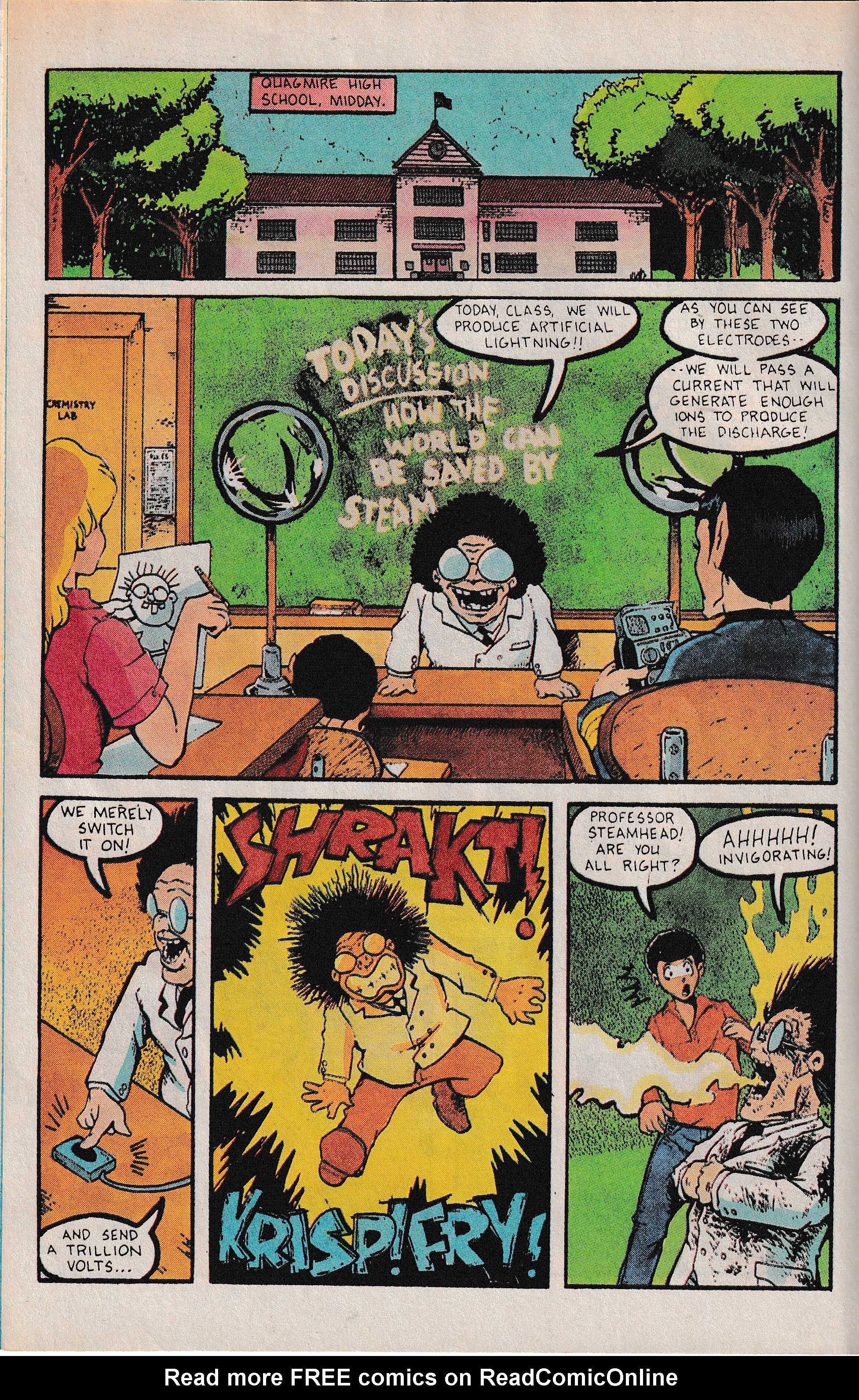 Read online Ninja High School In Color comic -  Issue #1 - 14