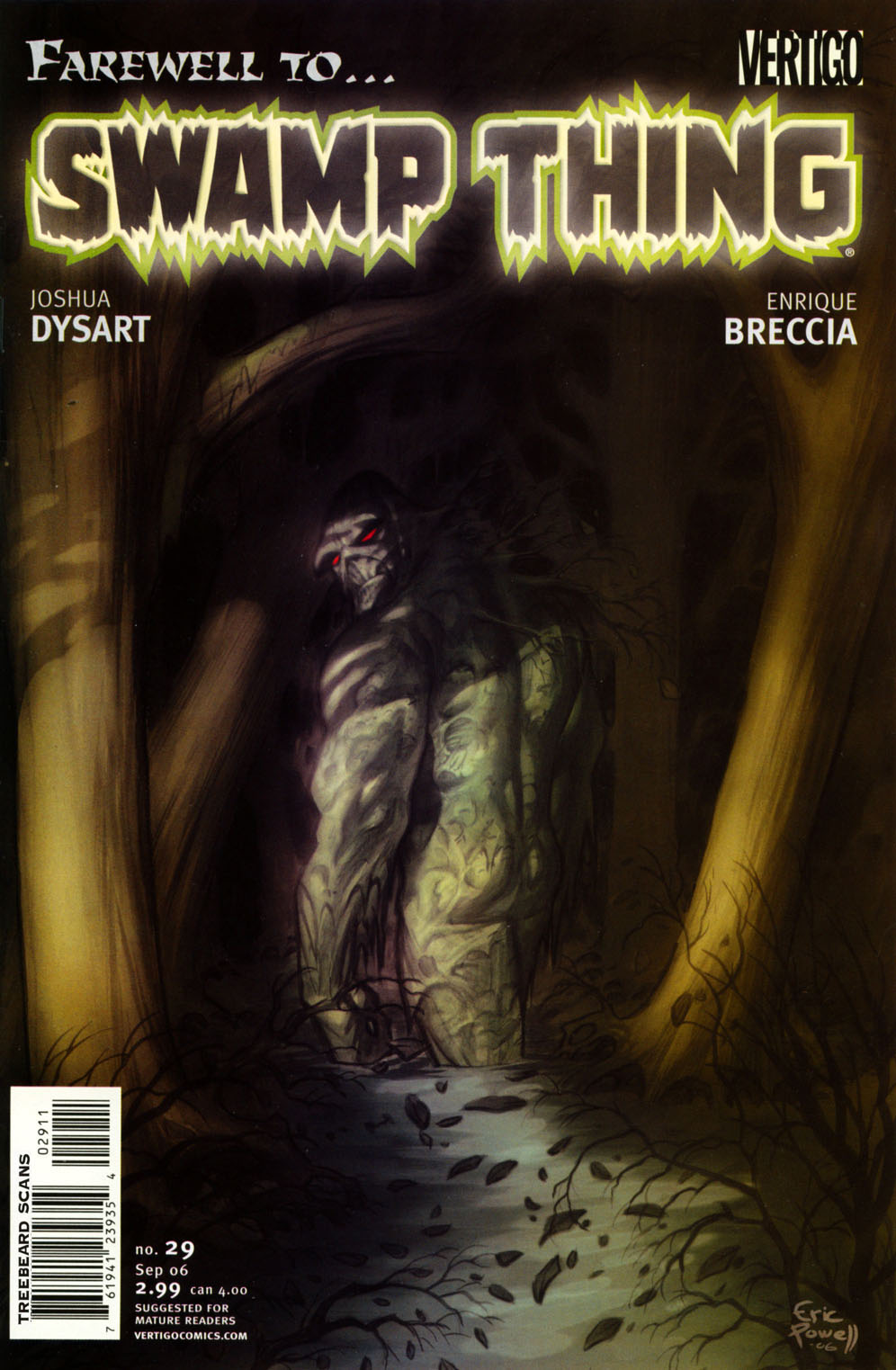 Read online Swamp Thing (2004) comic -  Issue #29 - 1