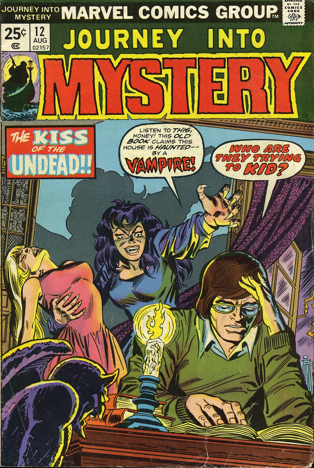 Read online Journey Into Mystery (1972) comic -  Issue #12 - 1