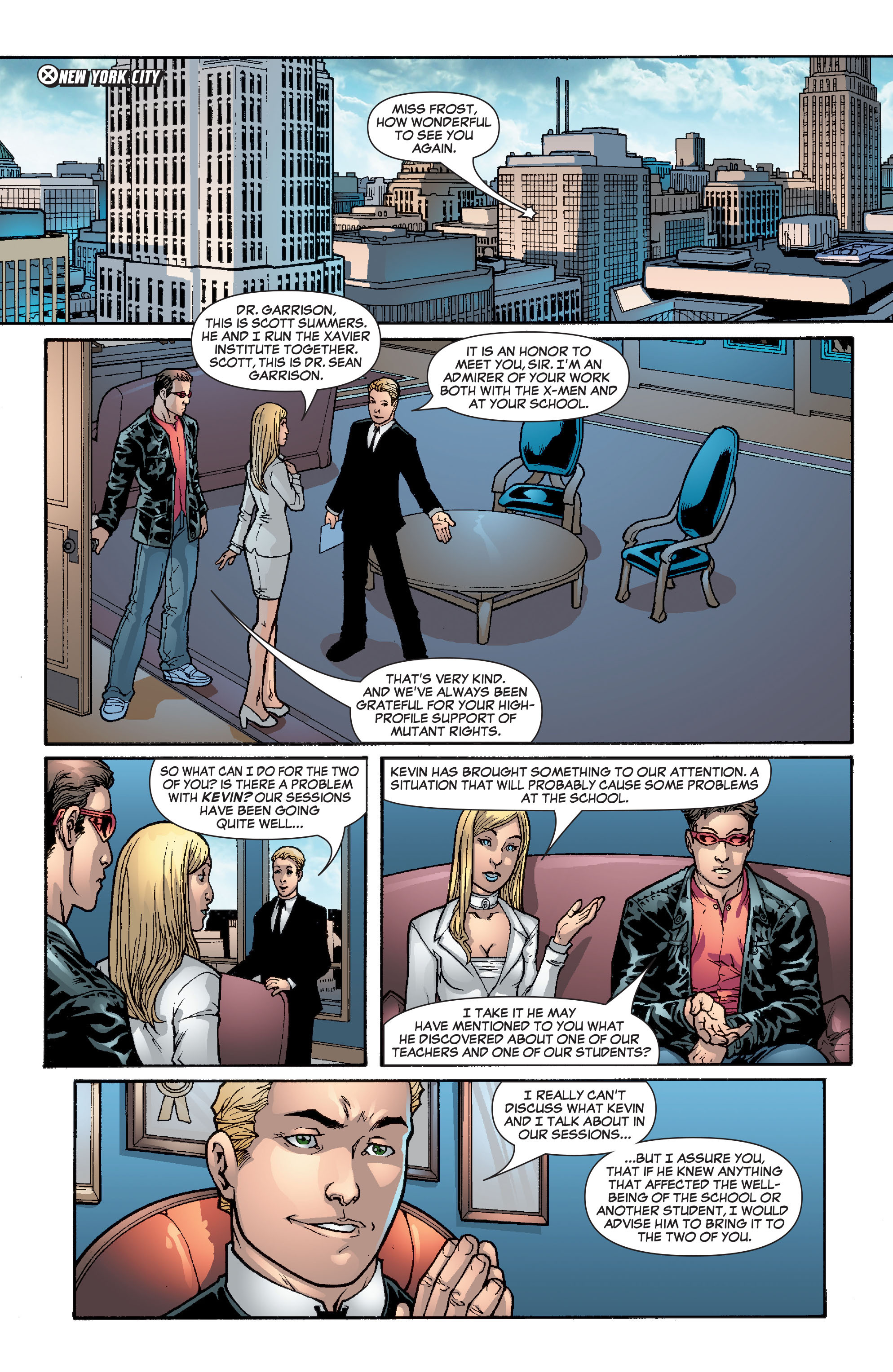Read online New X-Men (2004) comic -  Issue #12 - 16
