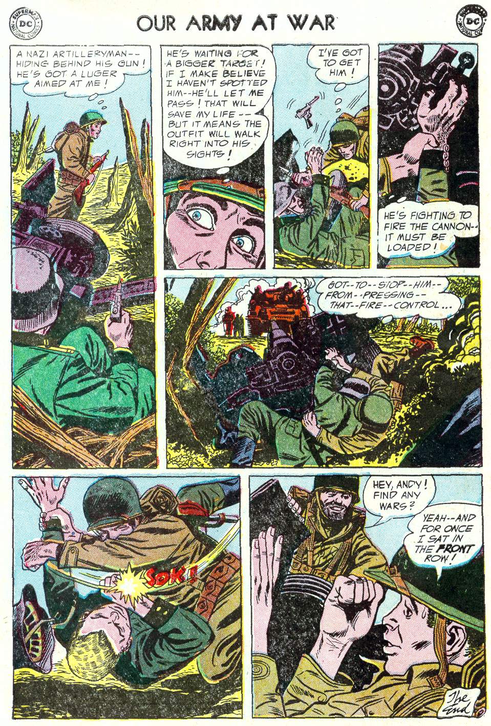 Read online Our Army at War (1952) comic -  Issue #34 - 11