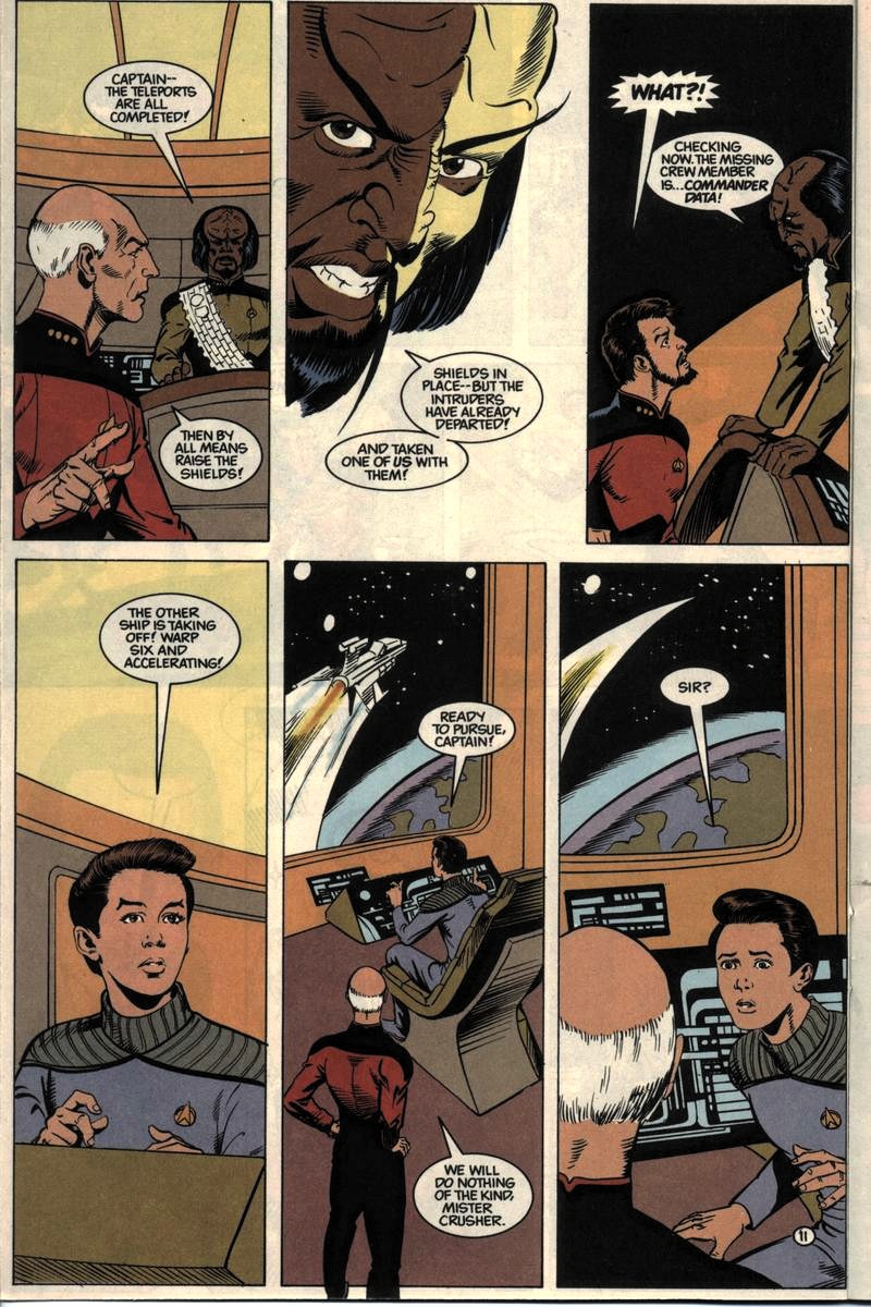 Read online Star Trek: The Next Generation (1989) comic -  Issue #7 - 12
