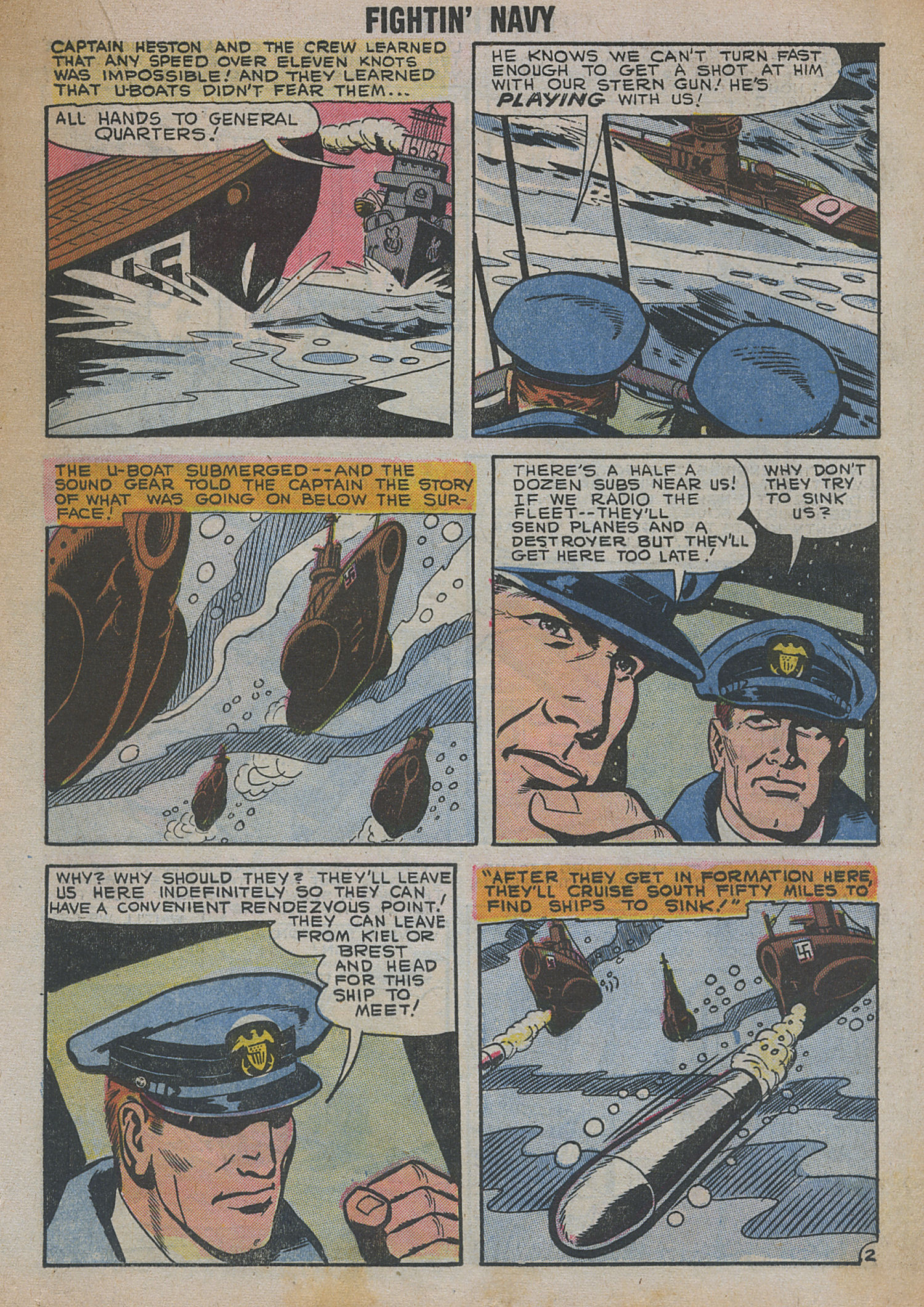 Read online Fightin' Navy comic -  Issue #82 - 35
