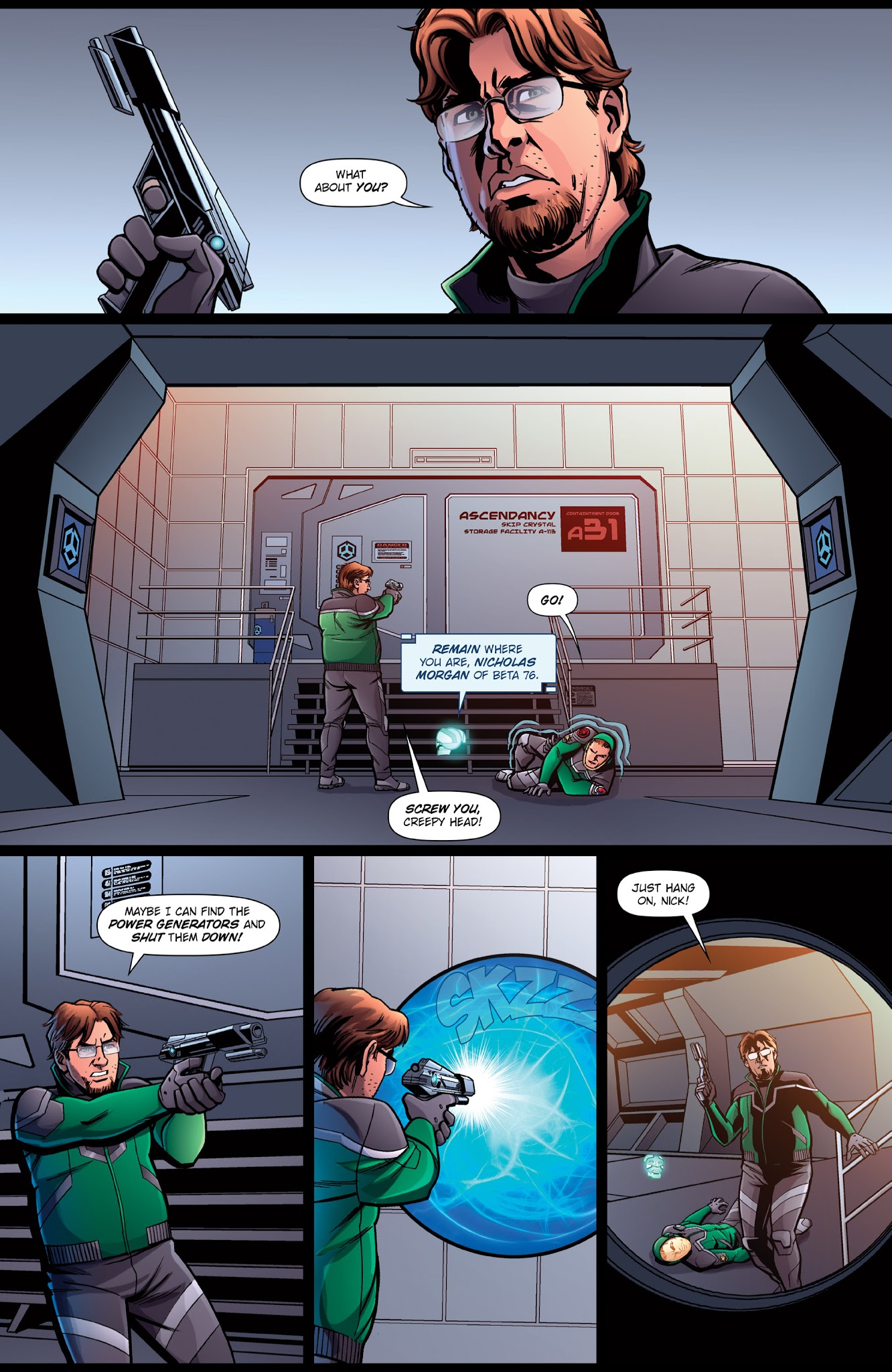 Read online Parallel Man comic -  Issue #3 - 25