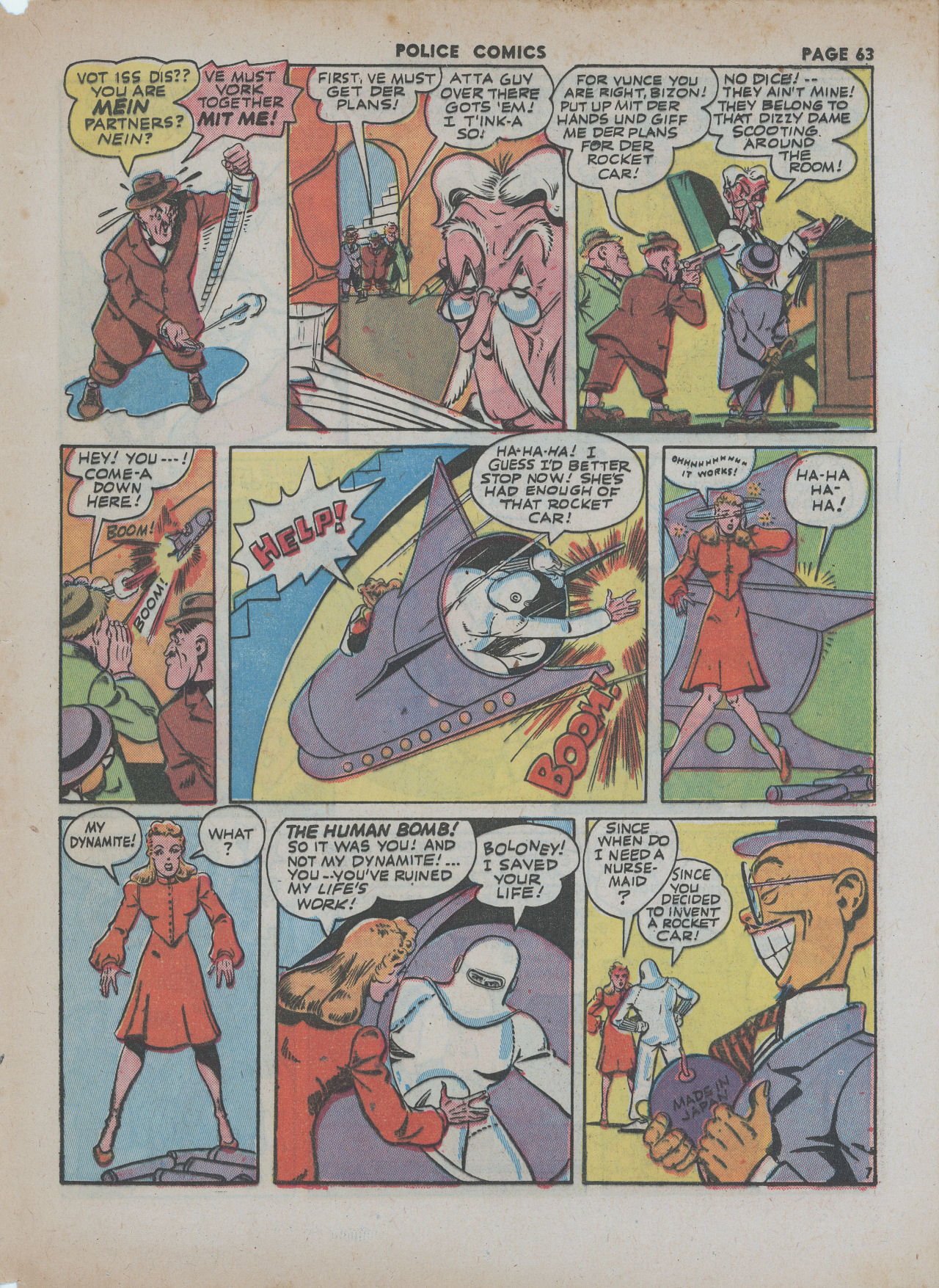 Read online Police Comics comic -  Issue #18 - 65