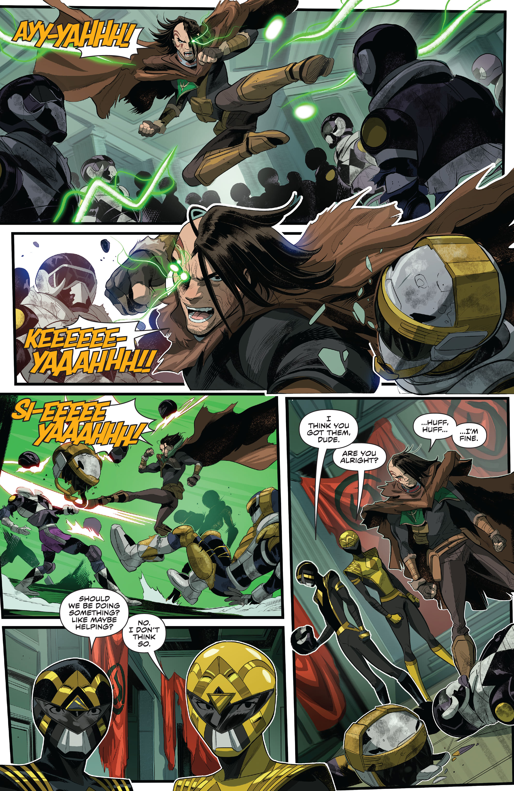 Read online Power Rangers comic -  Issue #4 - 13