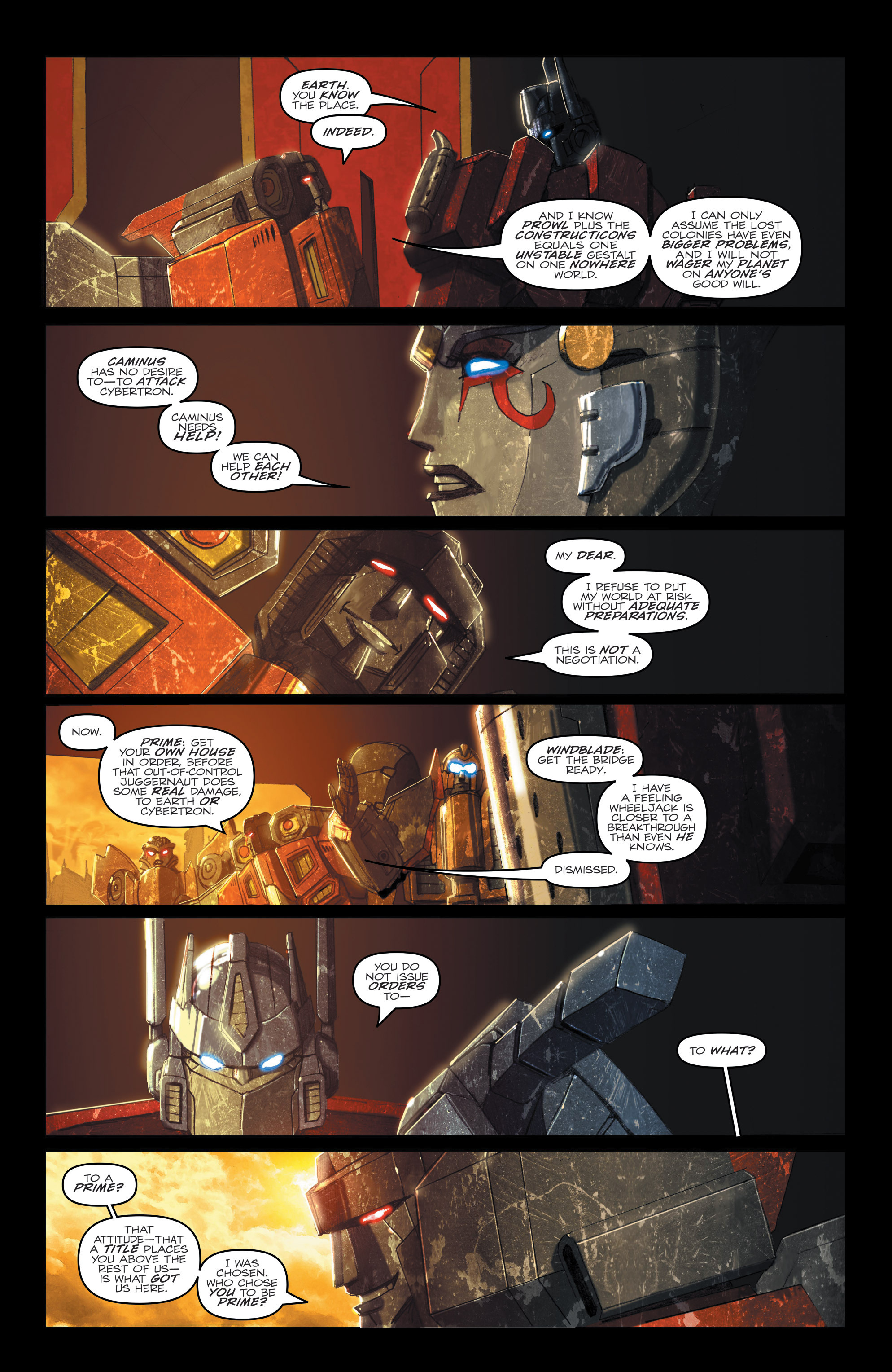 Read online Transformers: Combiner Wars comic -  Issue # TPB - 19