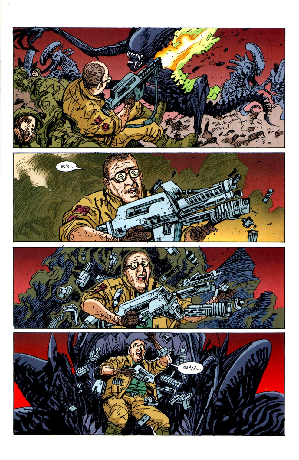 Read online Aliens: Survival comic -  Issue #1 - 5