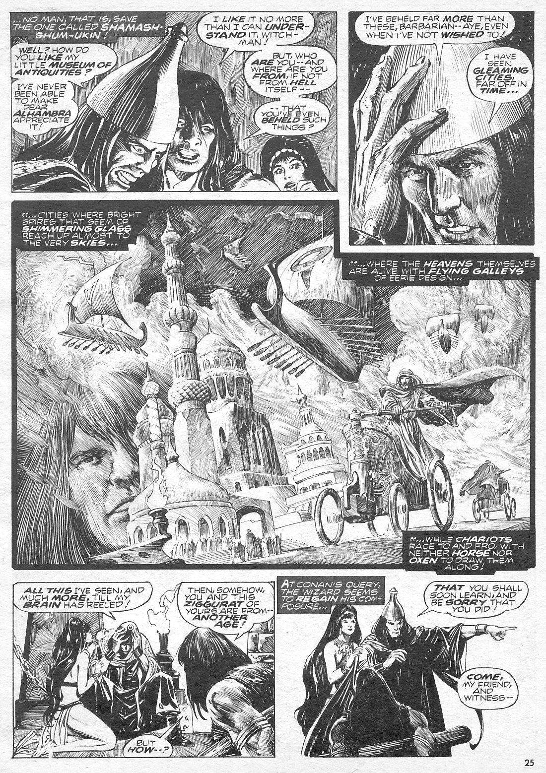 Read online The Savage Sword Of Conan comic -  Issue #7 - 25