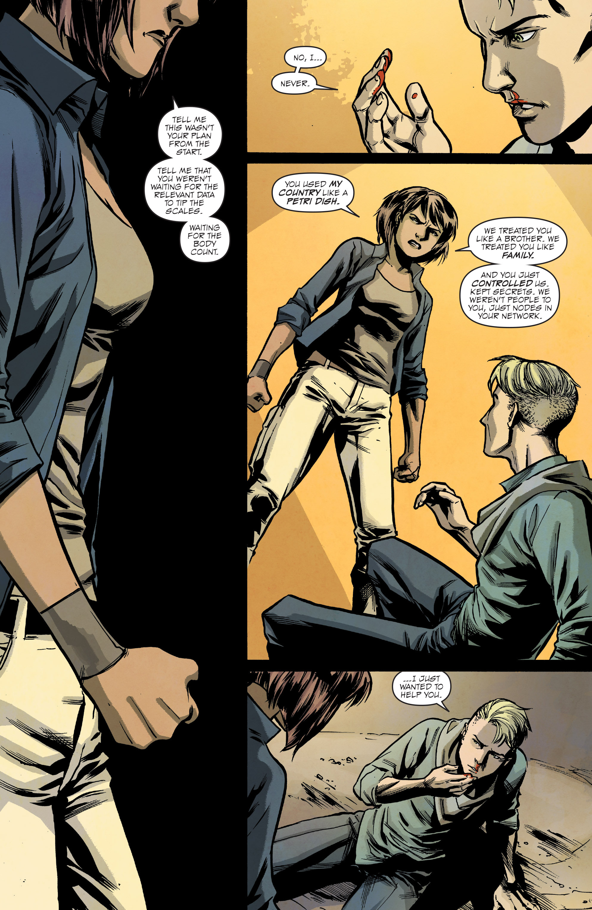 Read online Hacktivist comic -  Issue #4 - 7