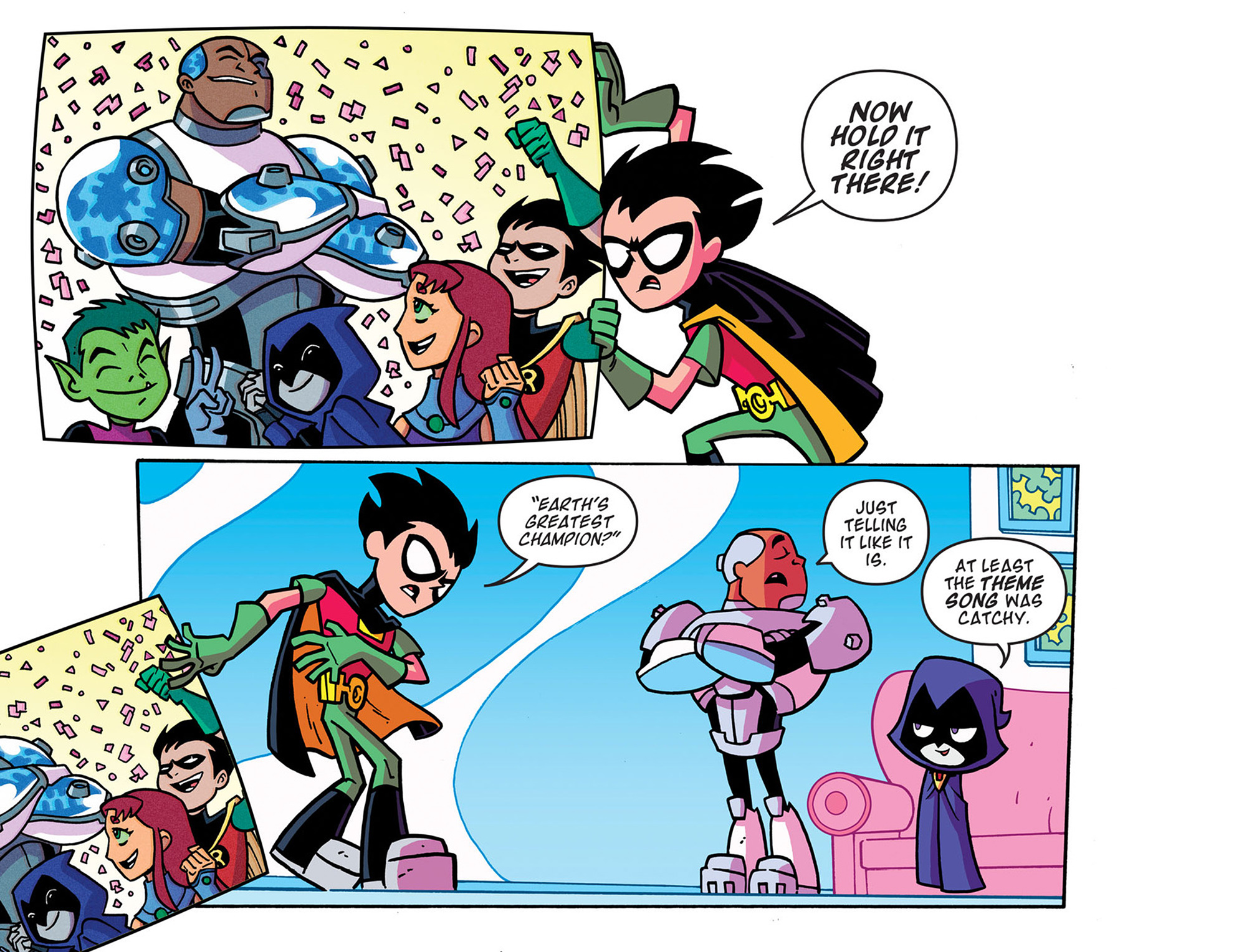 Read online Teen Titans Go! (2013) comic -  Issue #35 - 22