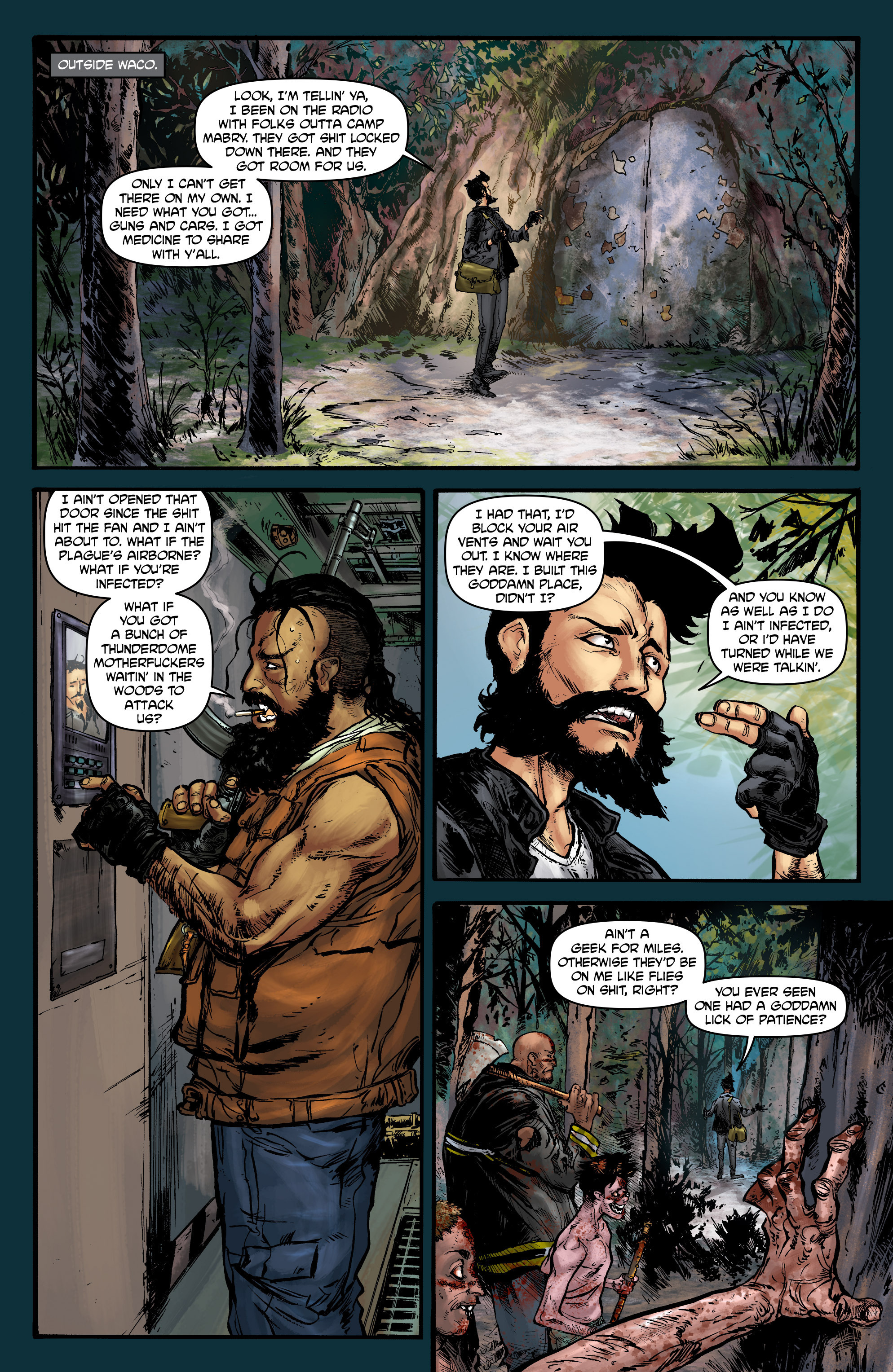 Read online Crossed: Badlands comic -  Issue #95 - 3