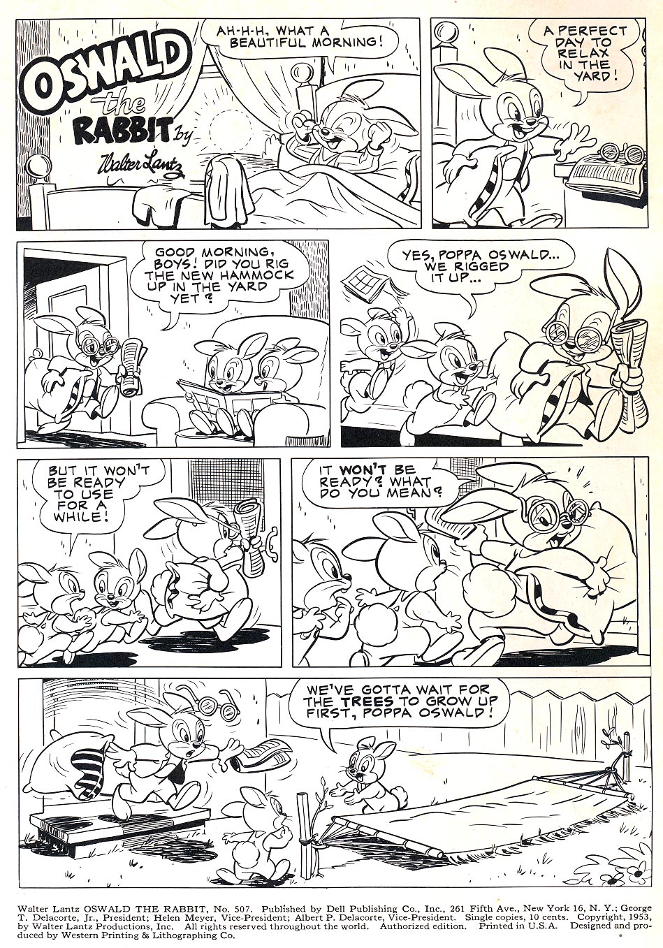 Read online Four Color Comics comic -  Issue #507 - 2