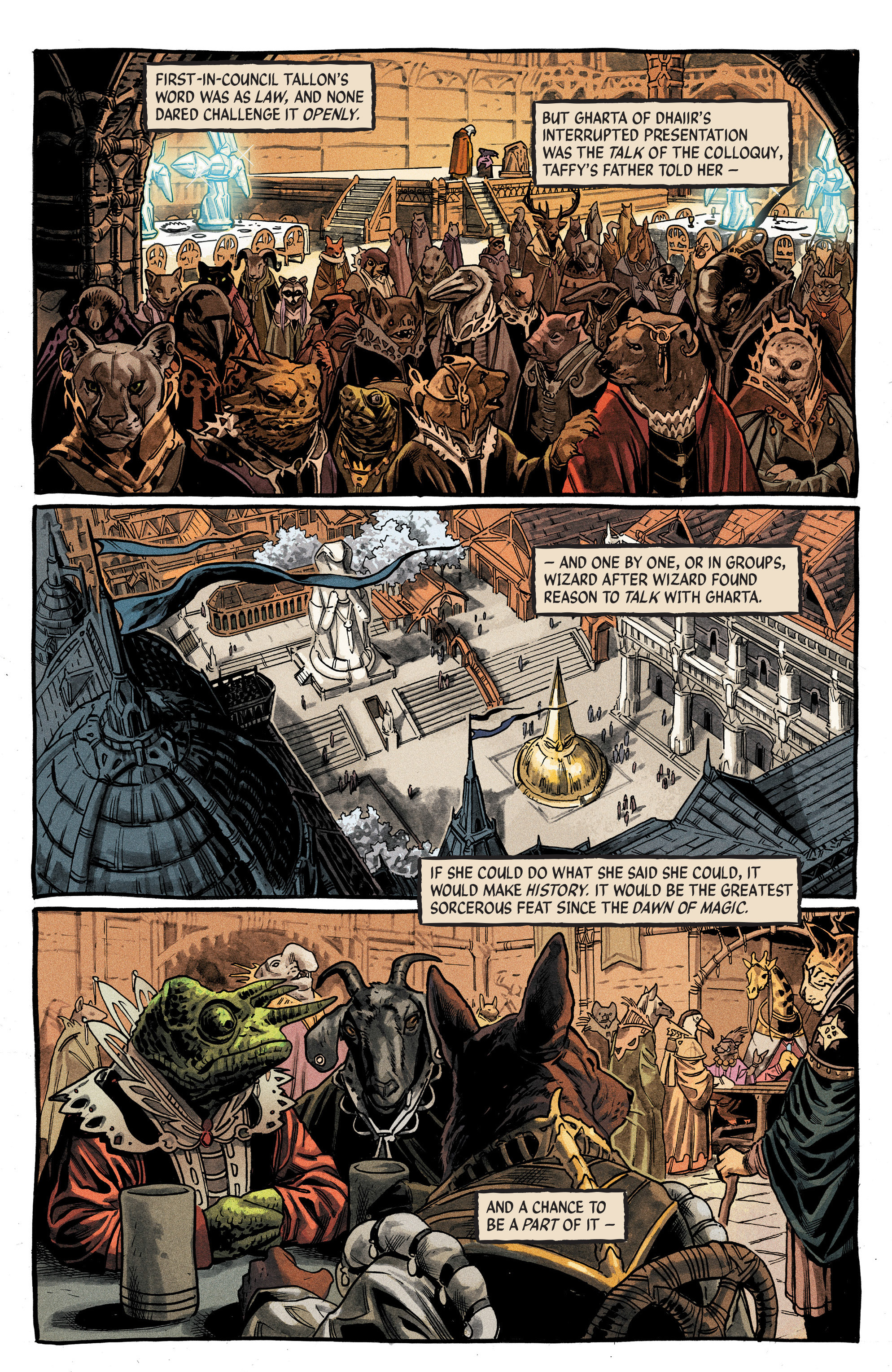 Read online The Autumnlands: Tooth & Claw comic -  Issue #1 - 19