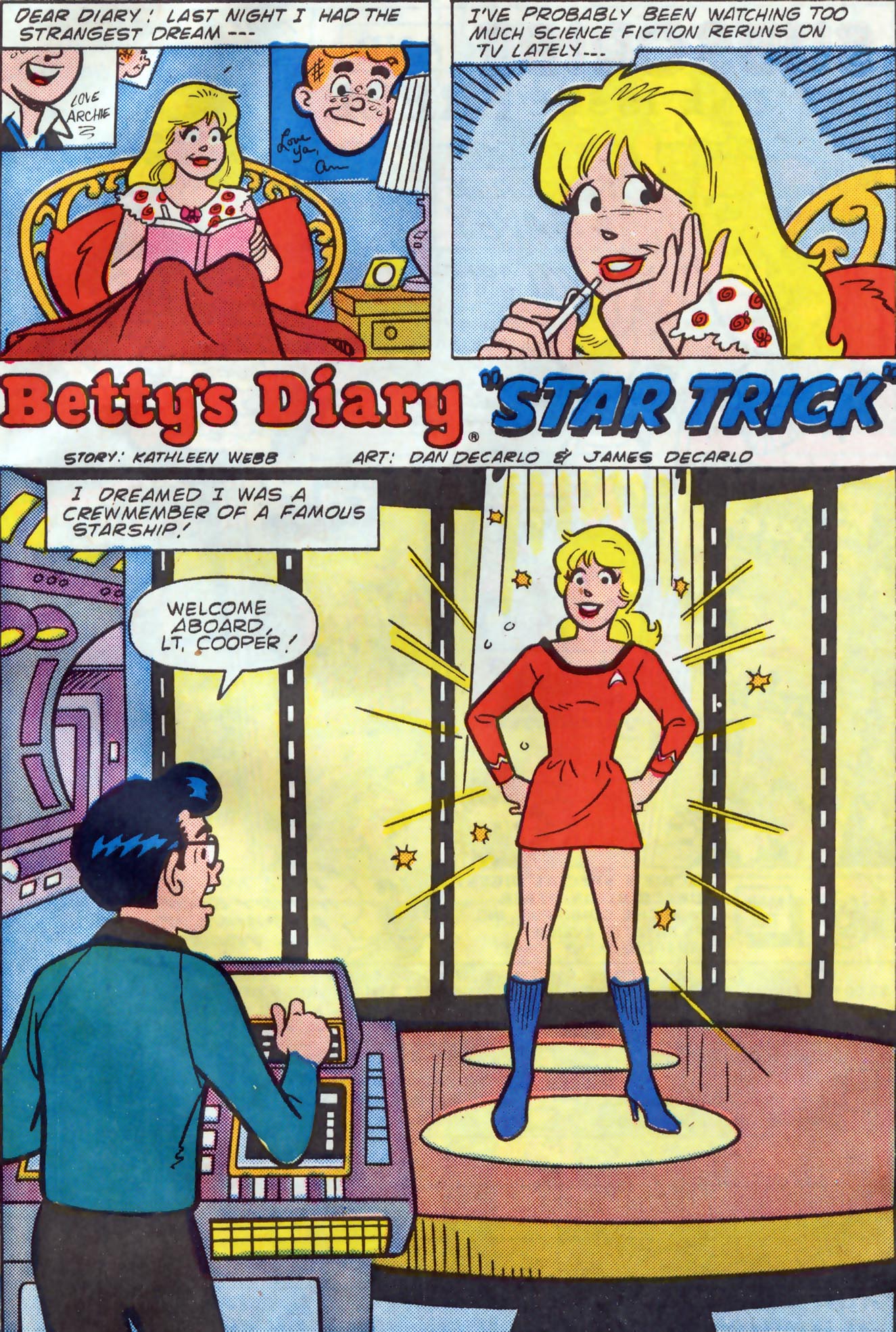 Read online Betty's Diary comic -  Issue #5 - 19