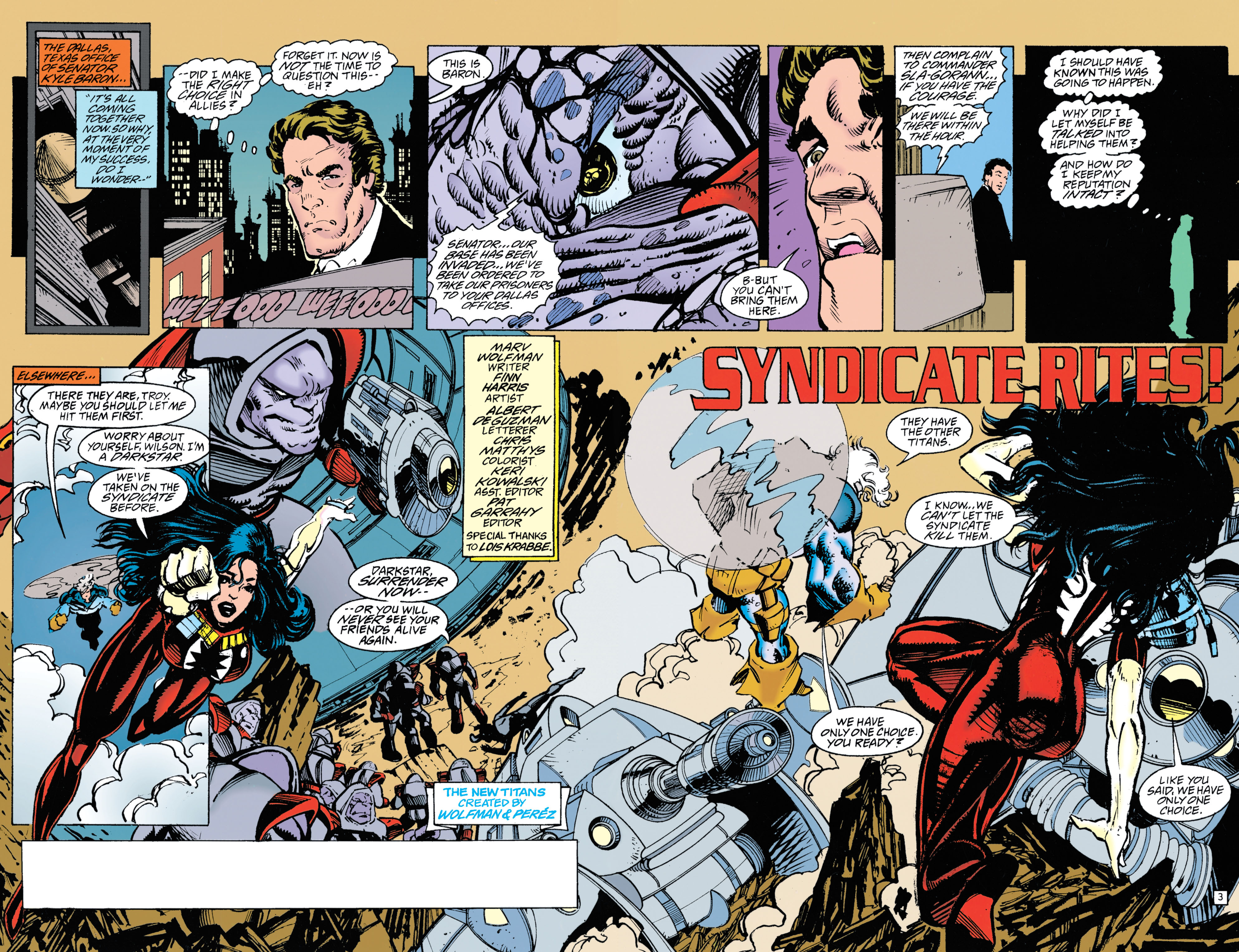 Read online The New Titans (1988) comic -  Issue #122 - 3
