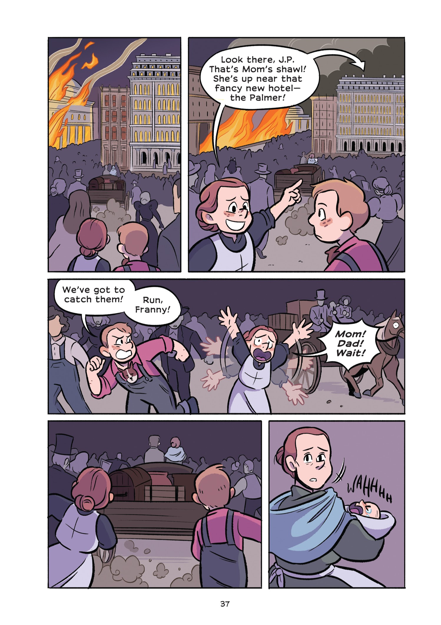 Read online History Comics comic -  Issue # The Great Chicago Fire: Rising From the Ashes - 46