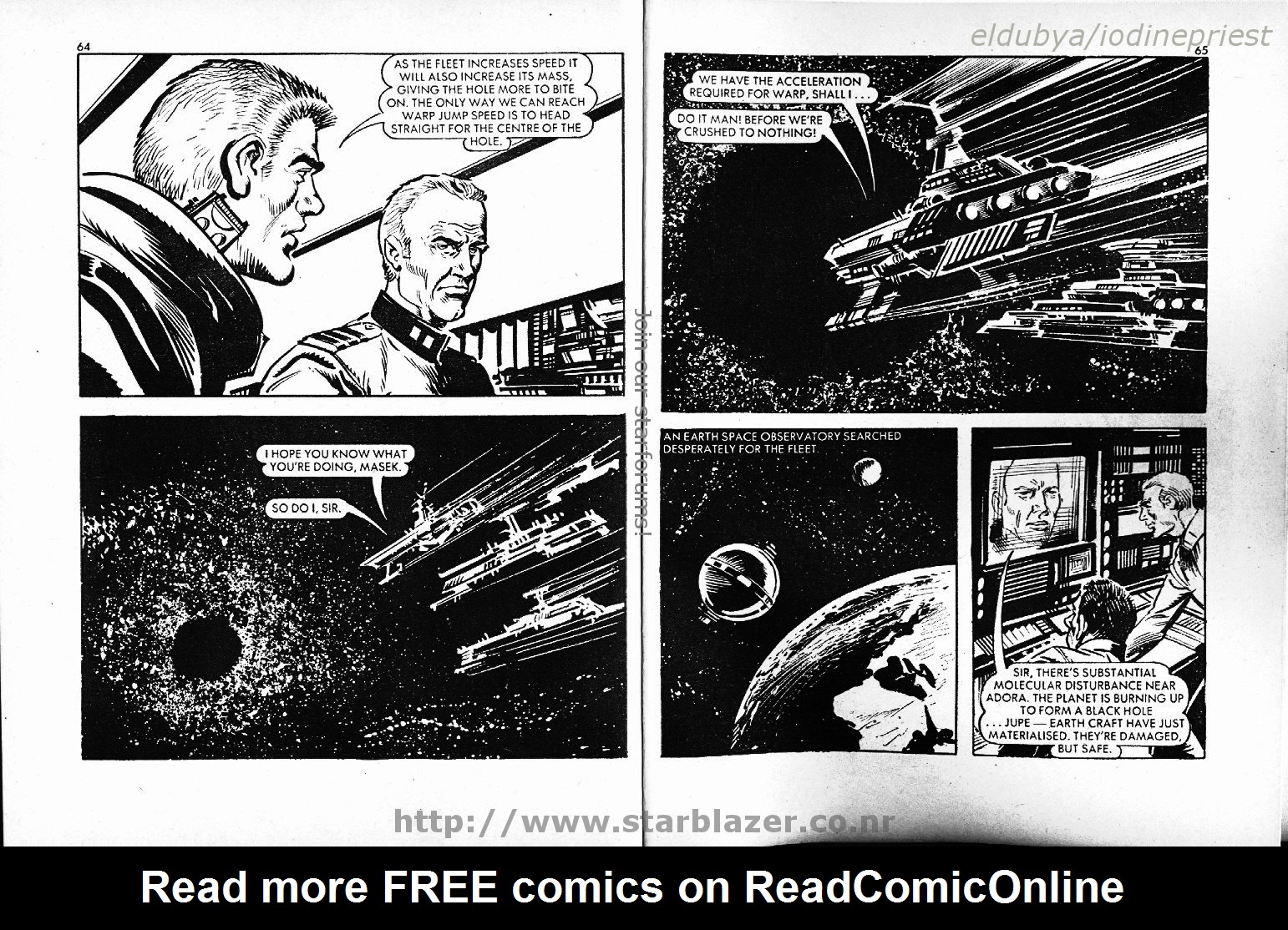 Read online Starblazer comic -  Issue #99 - 34