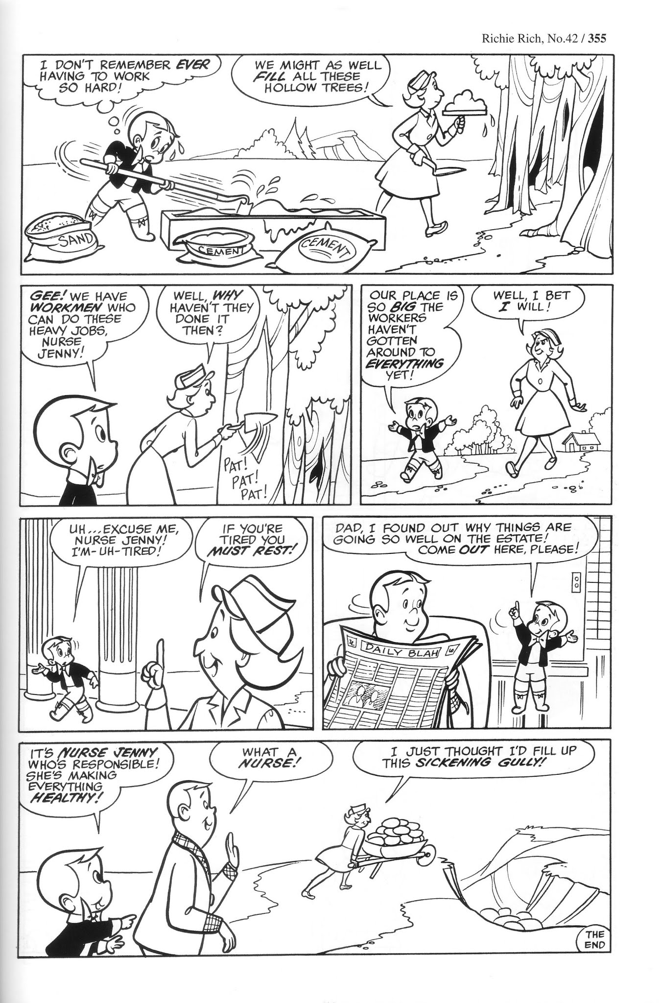 Read online Harvey Comics Classics comic -  Issue # TPB 2 (Part 4) - 56