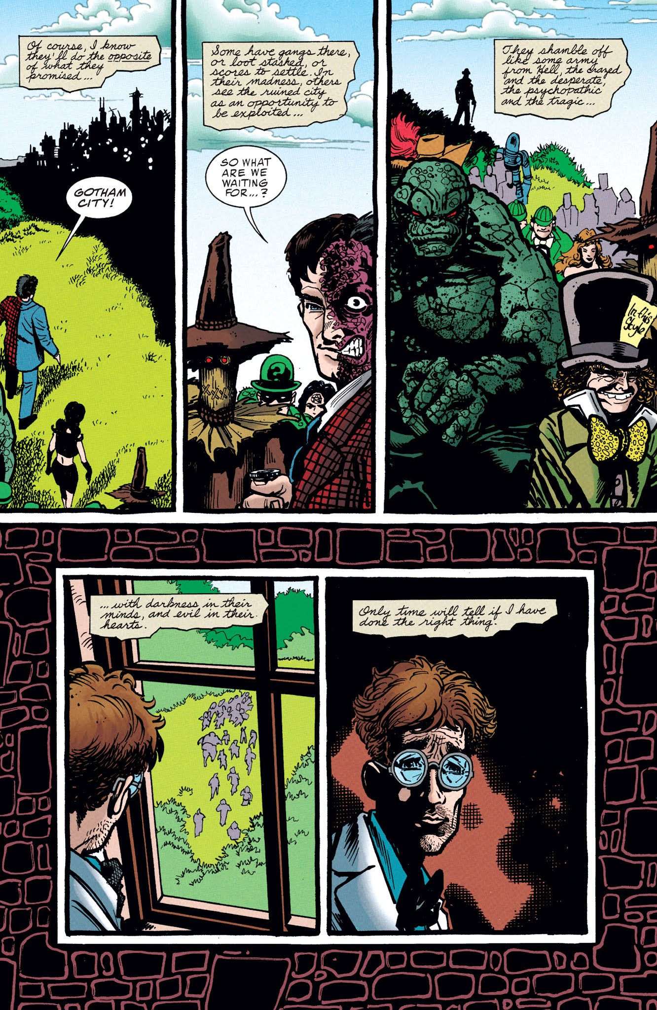 Read online Batman: Road To No Man's Land comic -  Issue # TPB 2 - 257