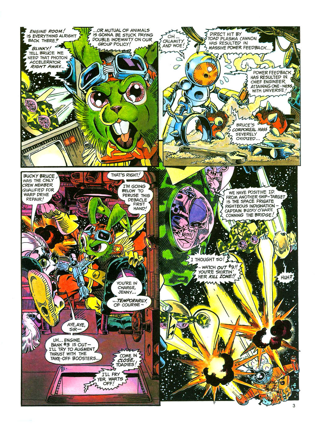 Read online Bucky O'Hare (1986) comic -  Issue # TPB - 5