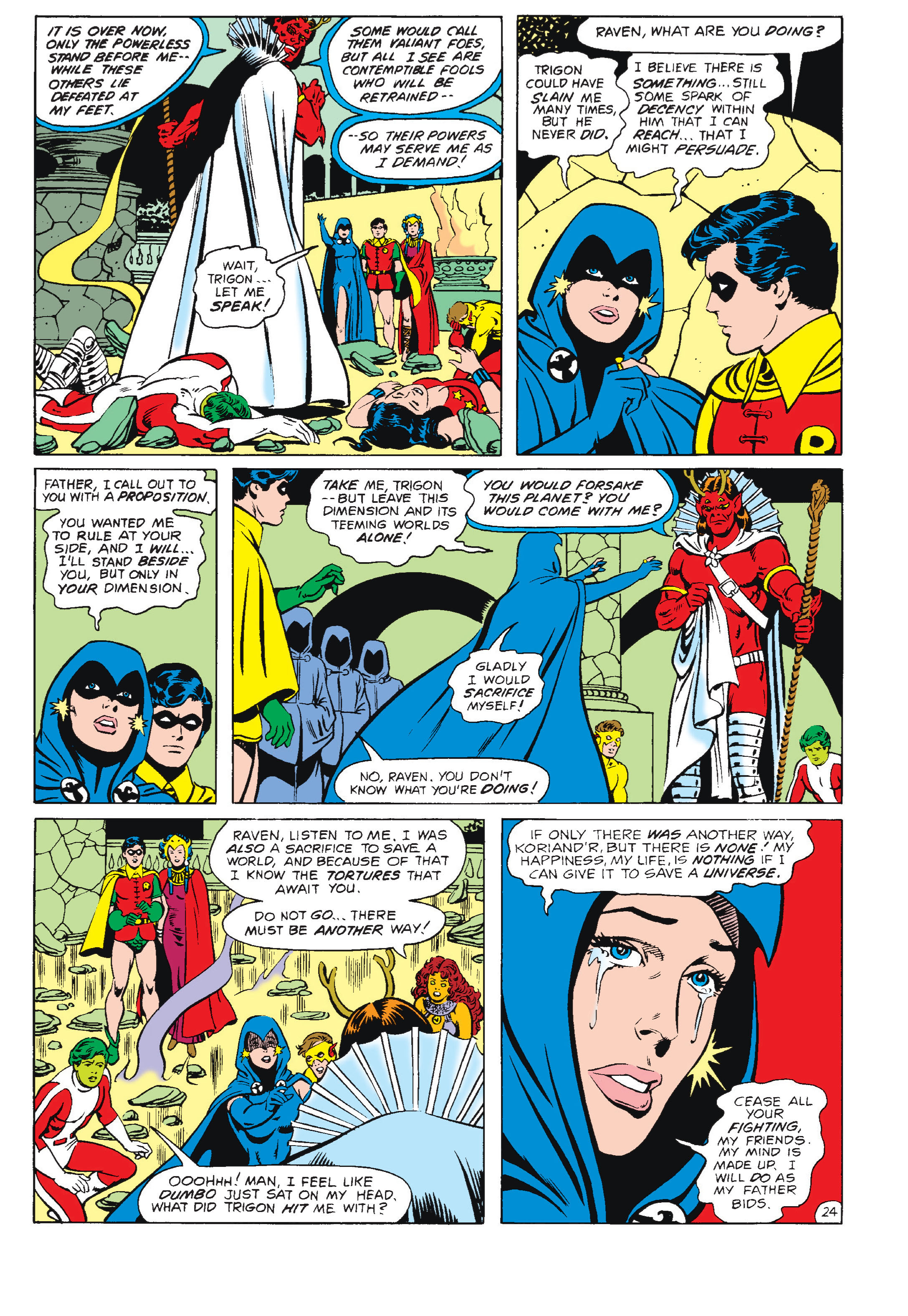 Read online The New Teen Titans (1980) comic -  Issue #5 - 25