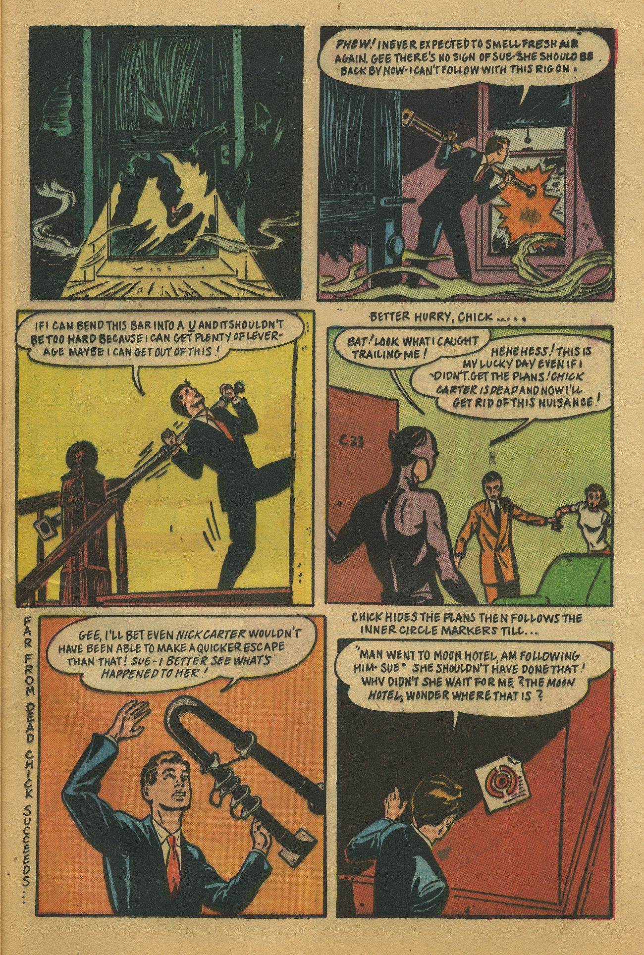 Read online Shadow Comics comic -  Issue #40 - 39