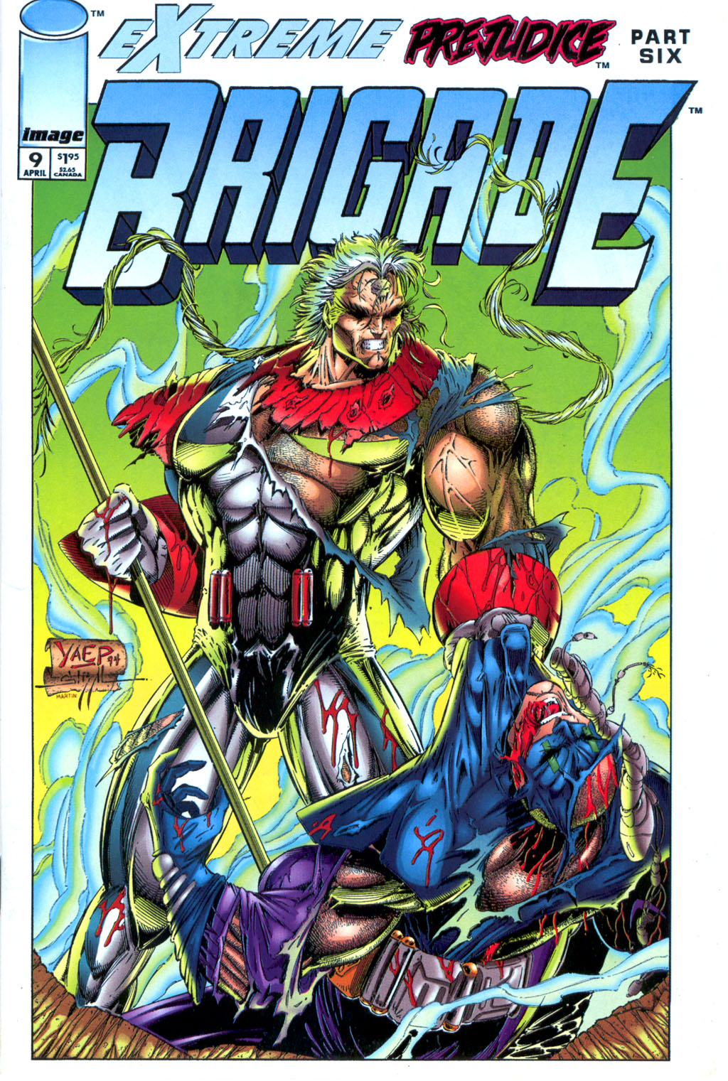 Read online Brigade (1993) comic -  Issue #9 - 1