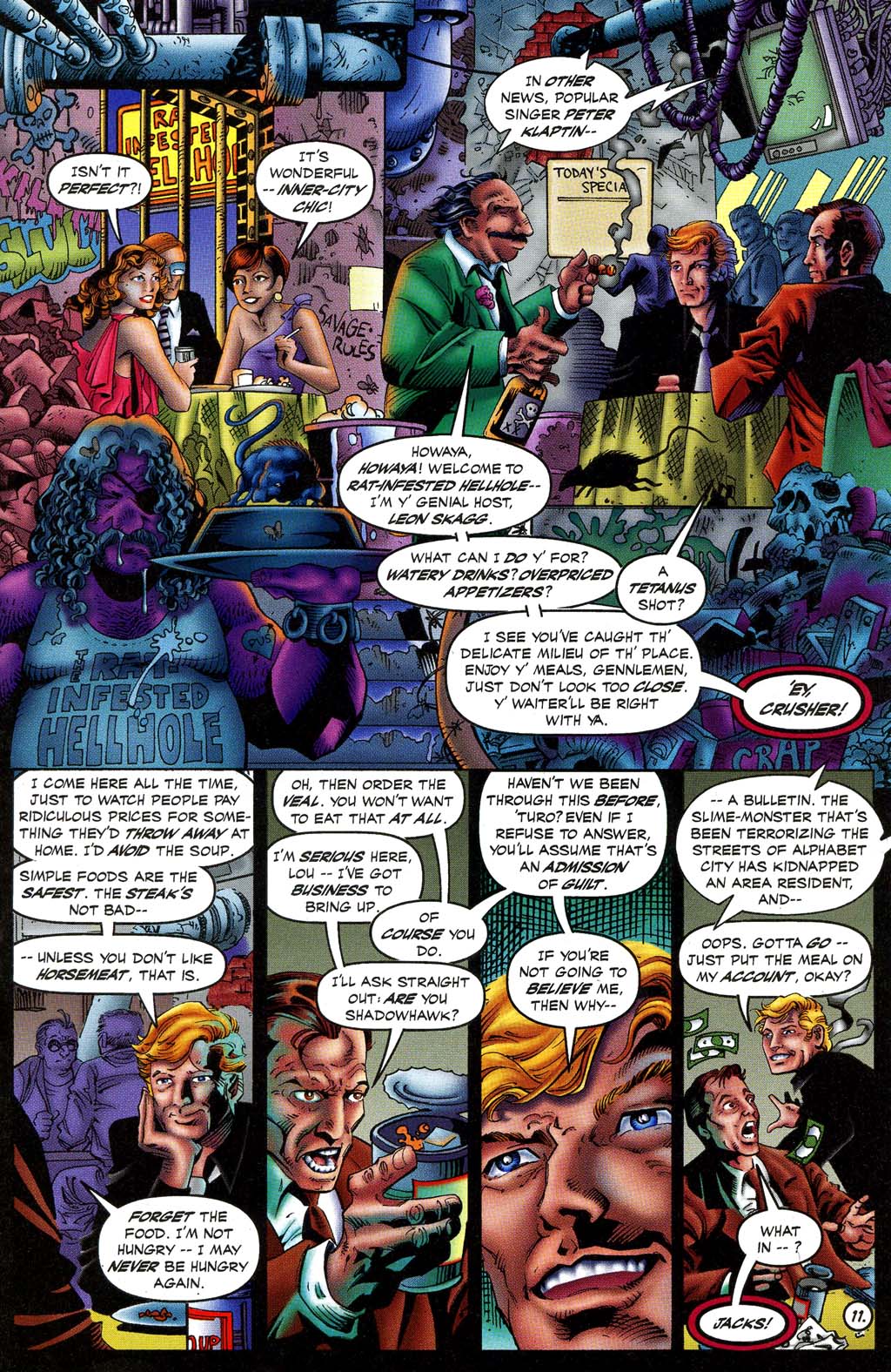Read online The New Shadowhawk comic -  Issue #2 - 13