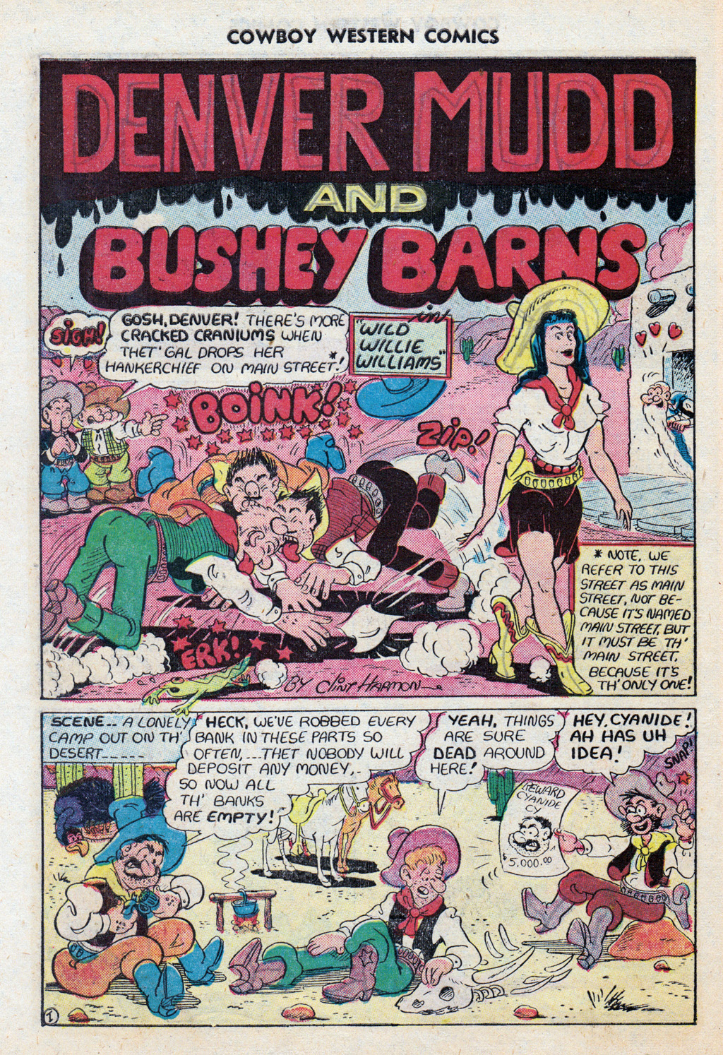 Read online Cowboy Western Comics (1948) comic -  Issue #28 - 30