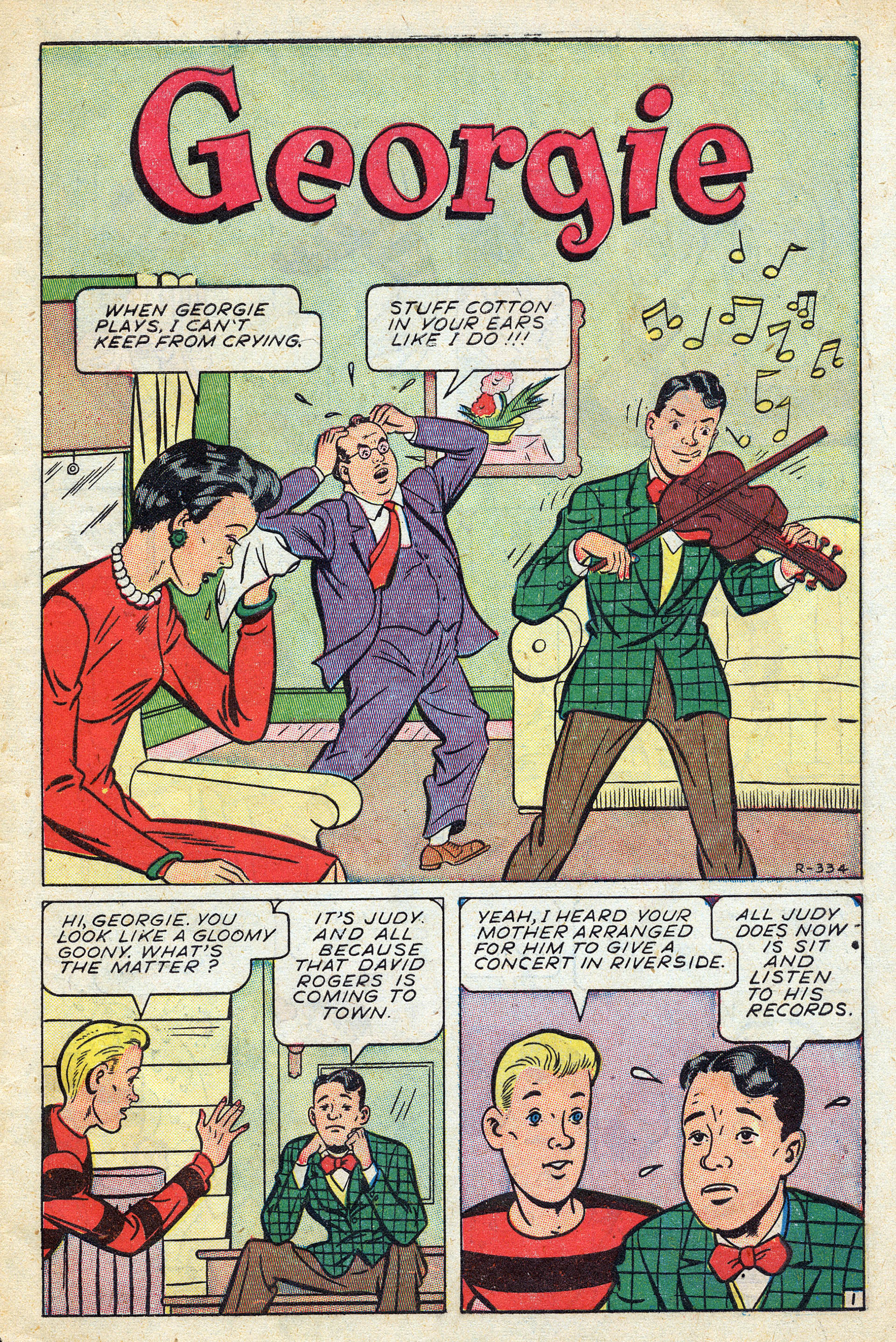Read online Georgie Comics (1945) comic -  Issue #7 - 3