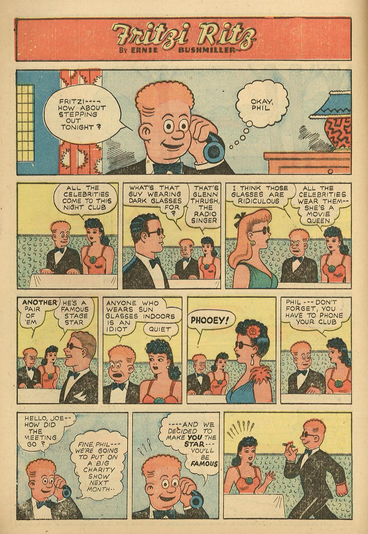 Read online Fritzi Ritz (1948) comic -  Issue #3 - 4