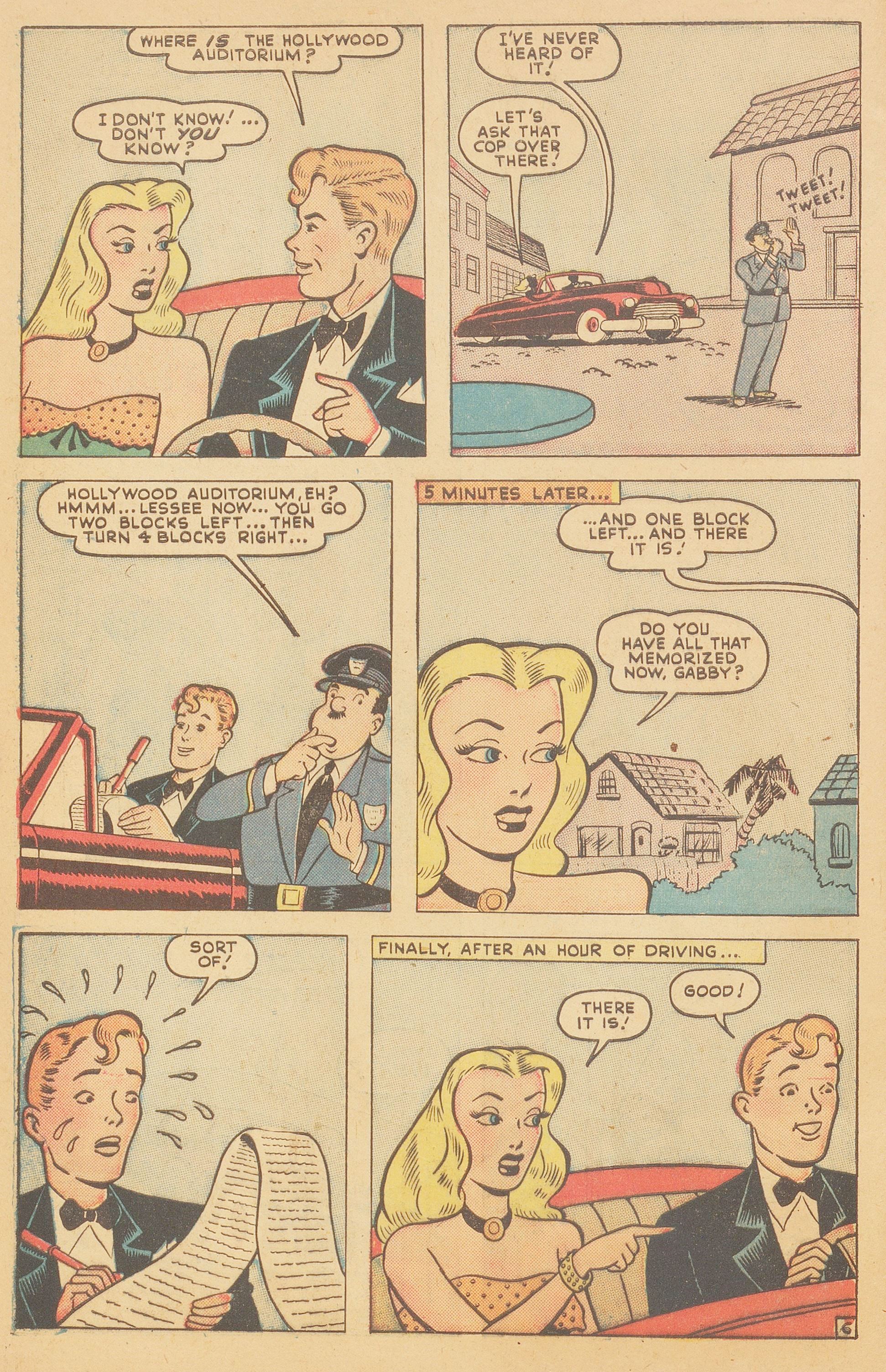 Read online Hedy Of Hollywood Comics comic -  Issue #36 - 8