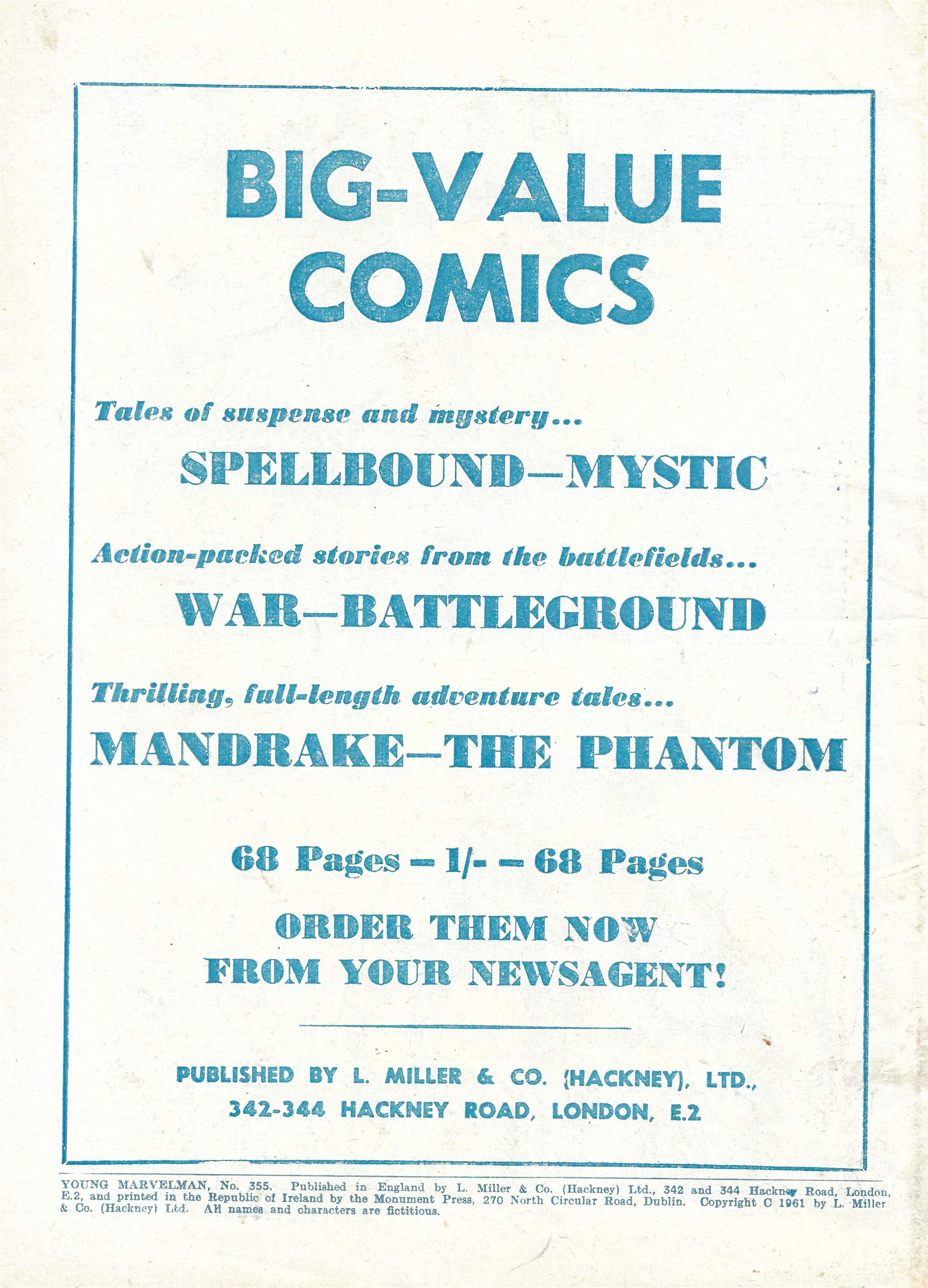 Read online Young Marvelman comic -  Issue #355 - 28